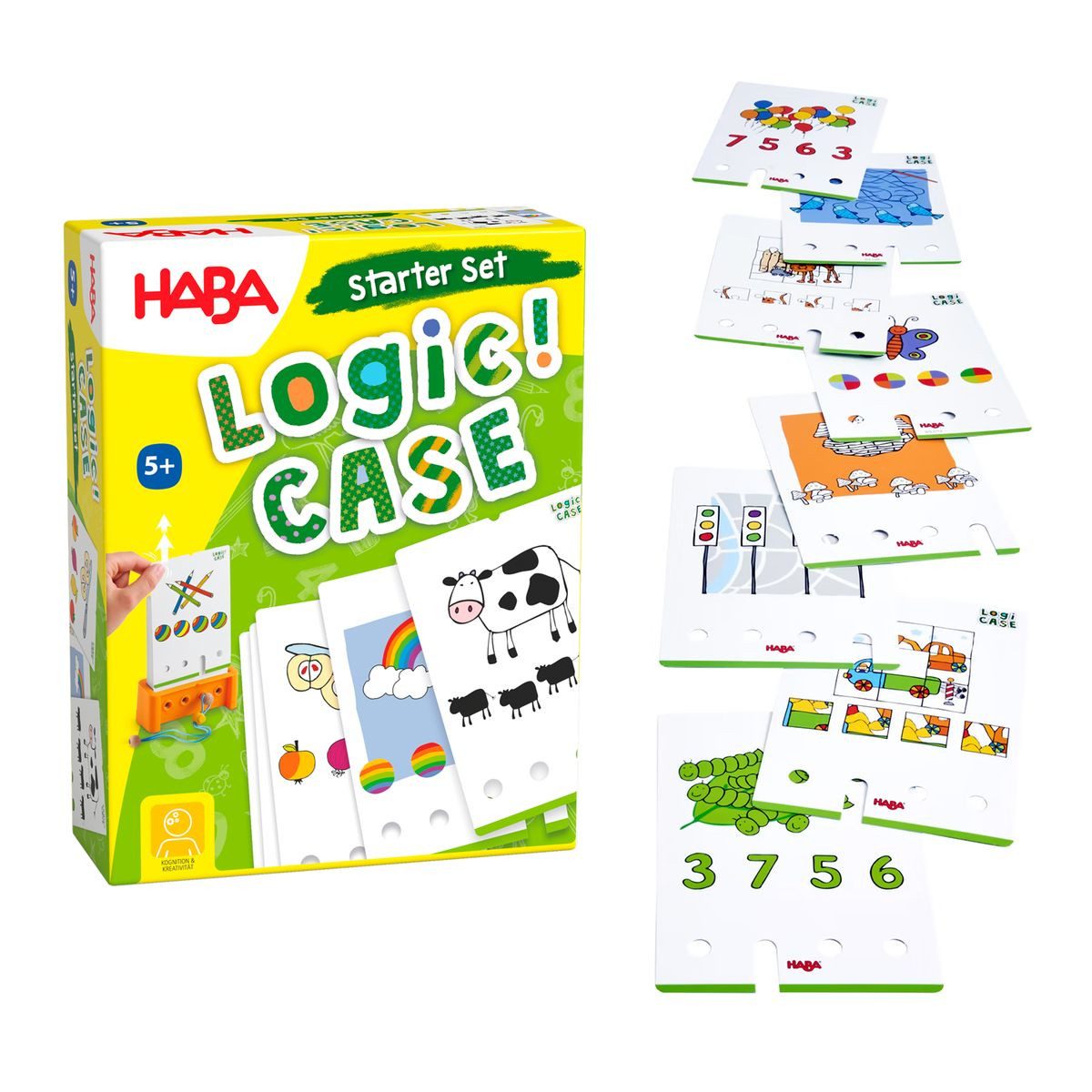 Haba Spiel HABA Rätselspiel Logic! CASE Starter Set 5+