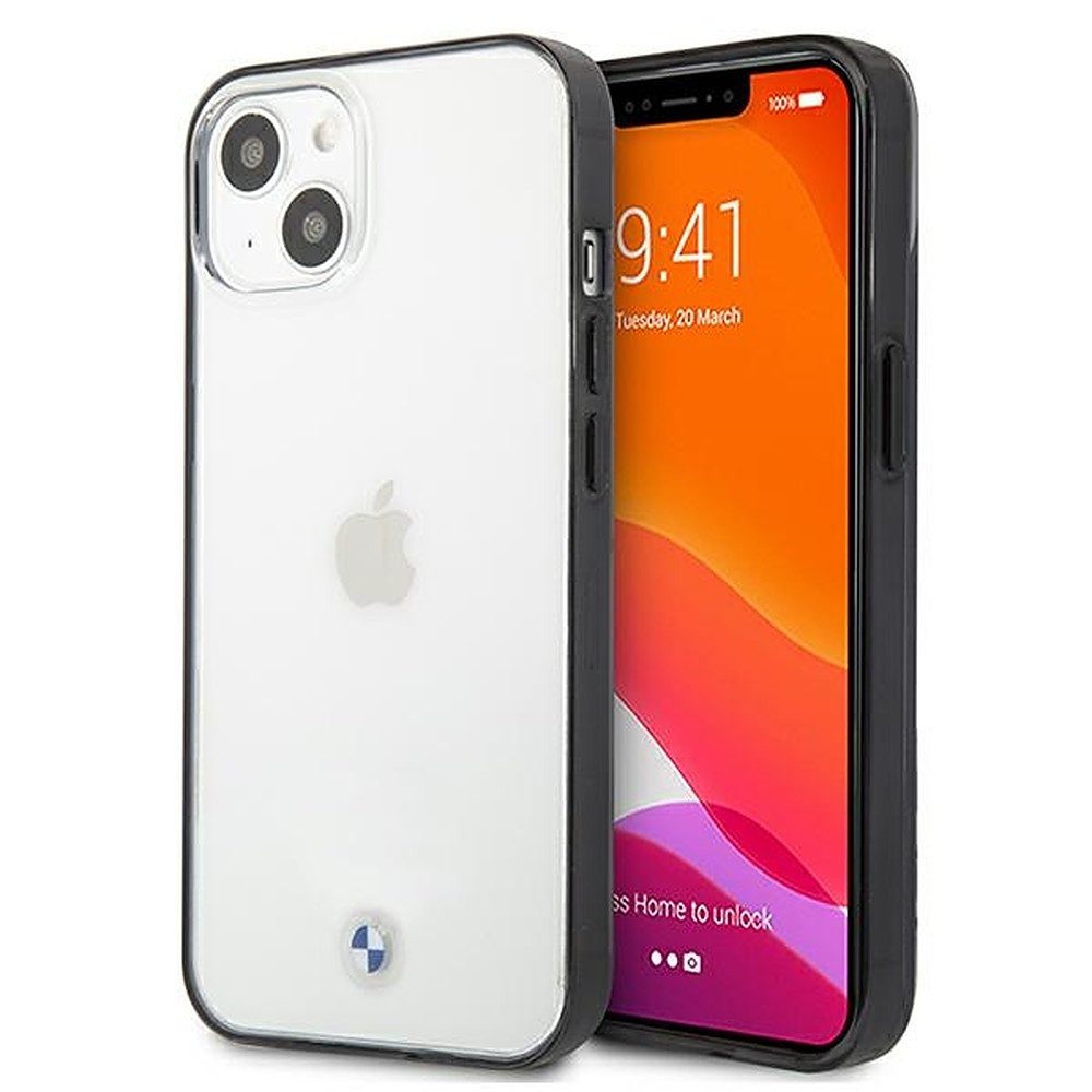 BMW Handyhülle Schutzhülle Hartschale Smartphoneschutz 5,4 Zoll, ultradünn, transparent, Hardcase, BMW Logo