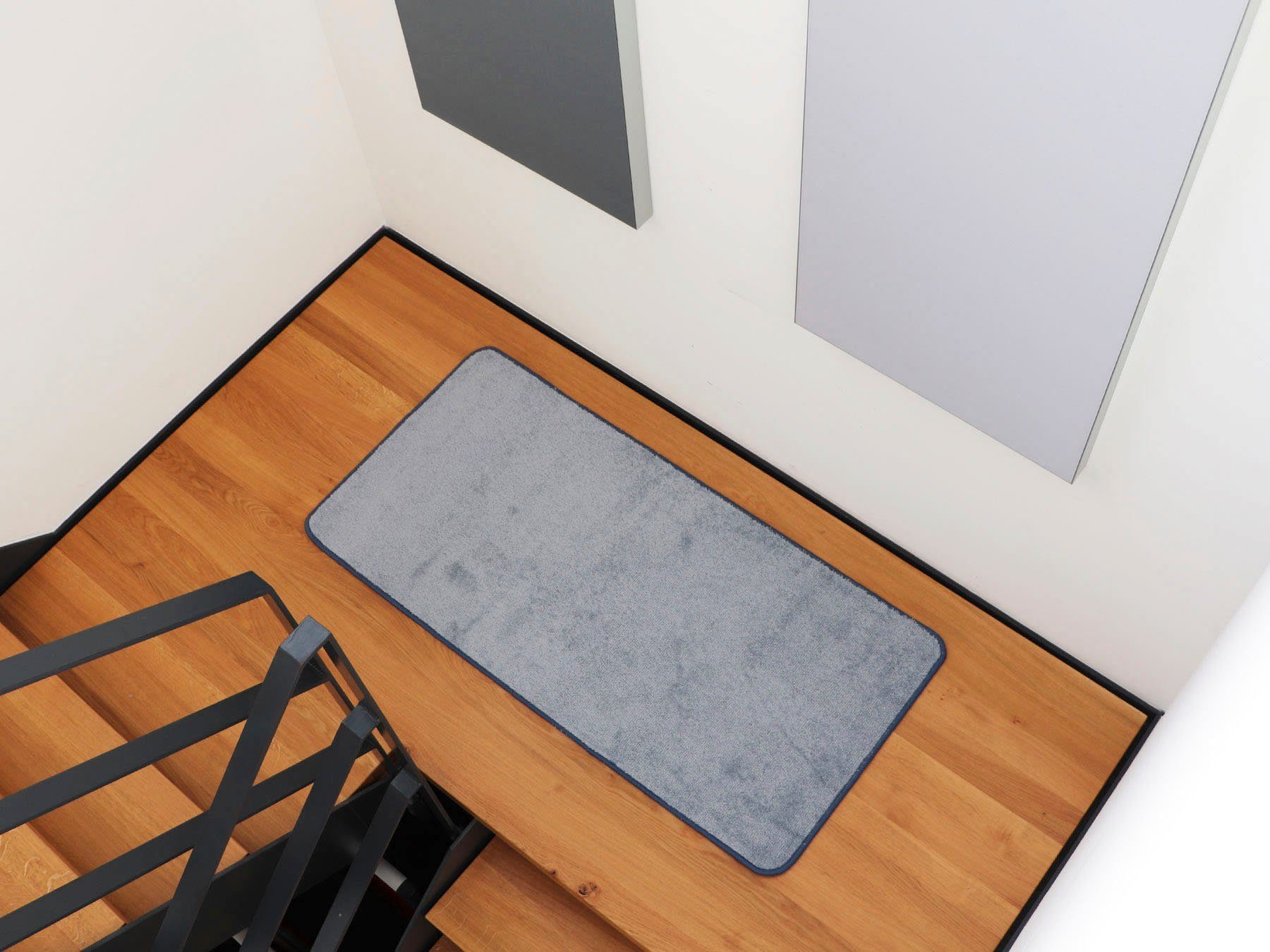Primaflor-Ideen in Textil Teppich MANILA, Made in Netherlands, rechteckig, Höhe: 10 mm, weicher Kurzflor, Uni Farben, ideal im Wohnzimmer & Schlafzimmer