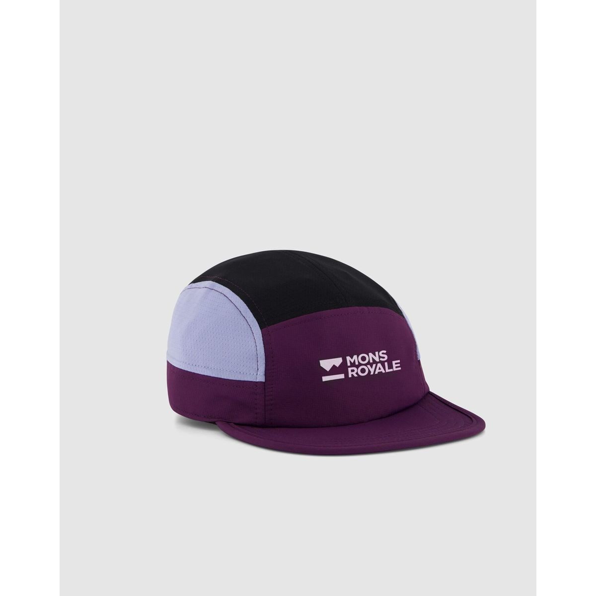 Mons Royale Trucker Cap Velocity Trail Cap Leichte, UV-beständige Outdoor-Cap mit verstellbarem Riemen und