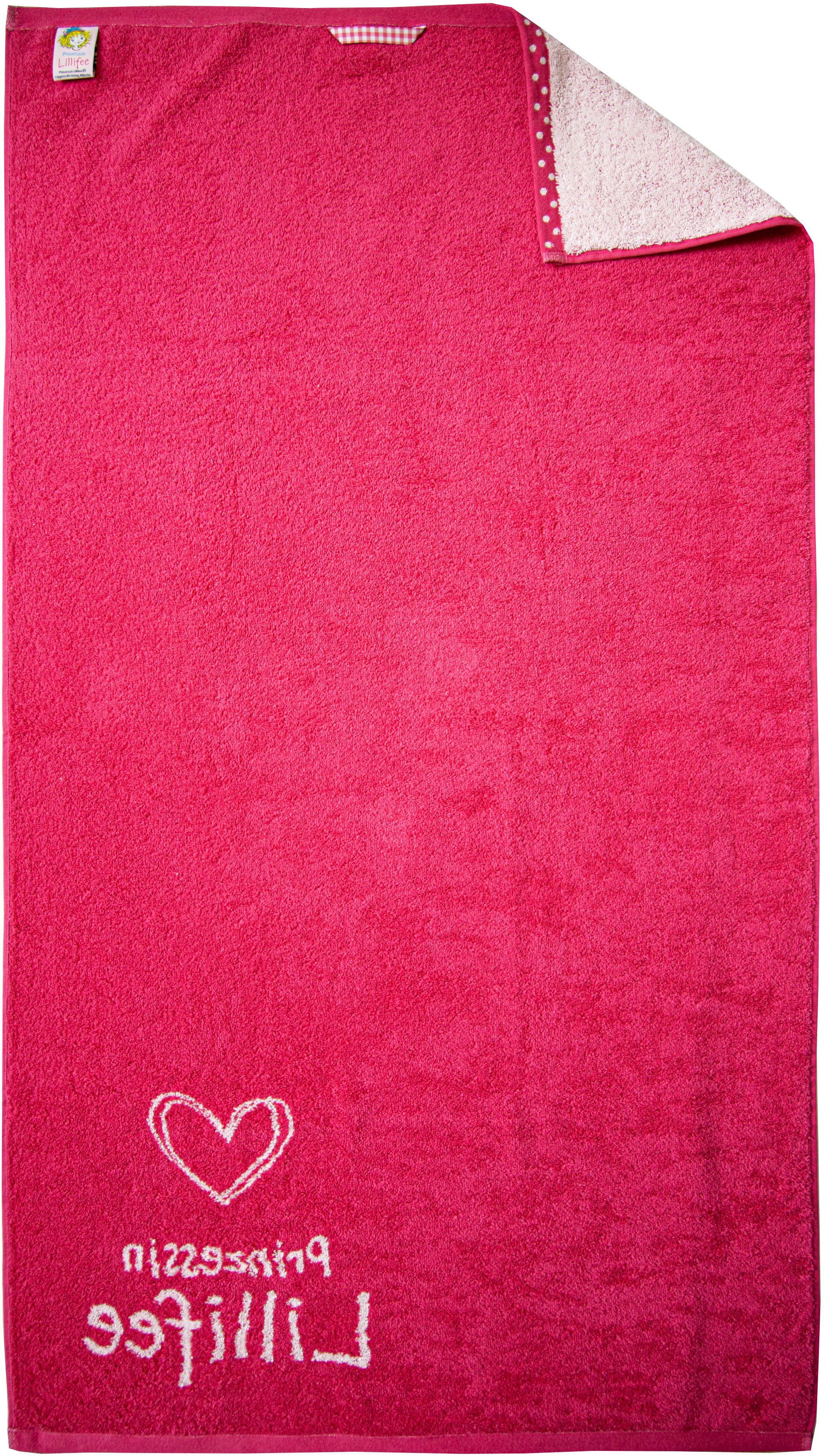 Dyckhoff Handtuch Set Prinzessin Lillifee, Frottier (Set, 5-St), Komplette Sets: Handtücher, Duschtücher und passende Waschhandschuhe
