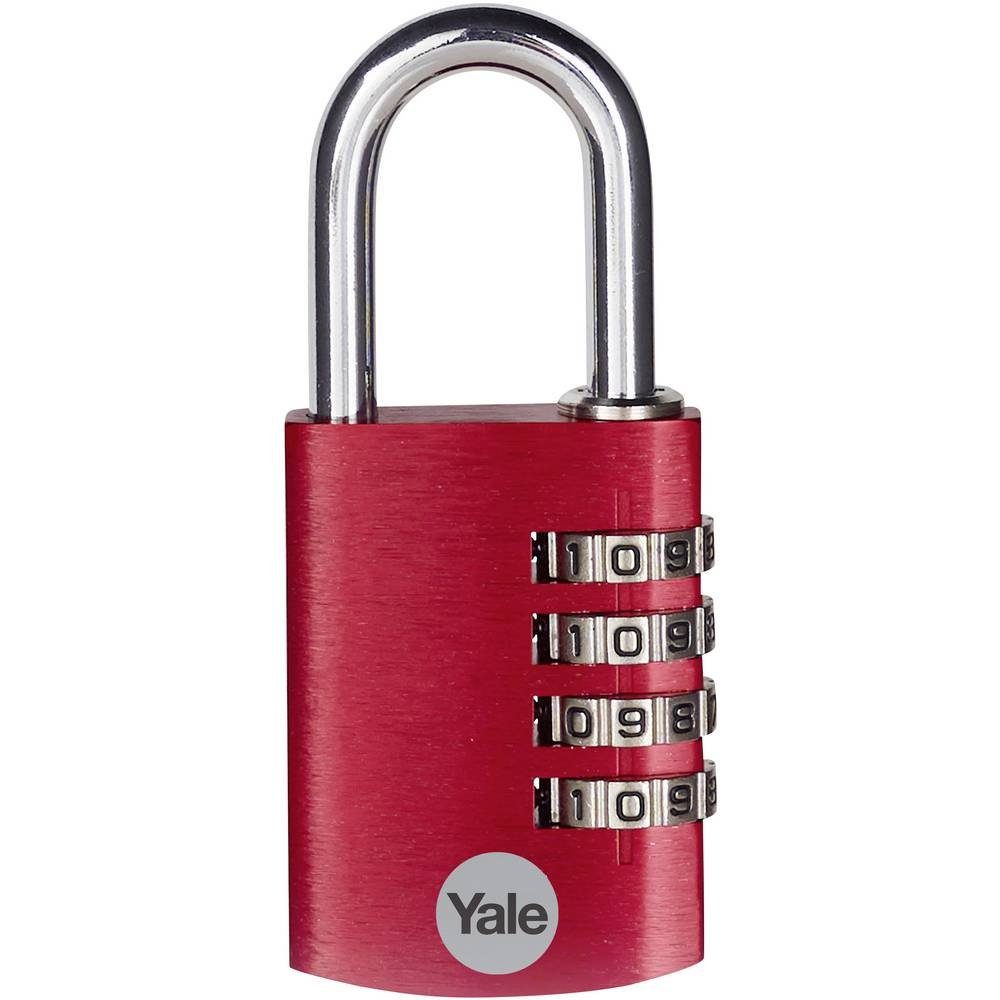 Yale Vorhängeschloss Alu Zahlenschloss 38 mm kupfer YE3CB/38/131/1/CO