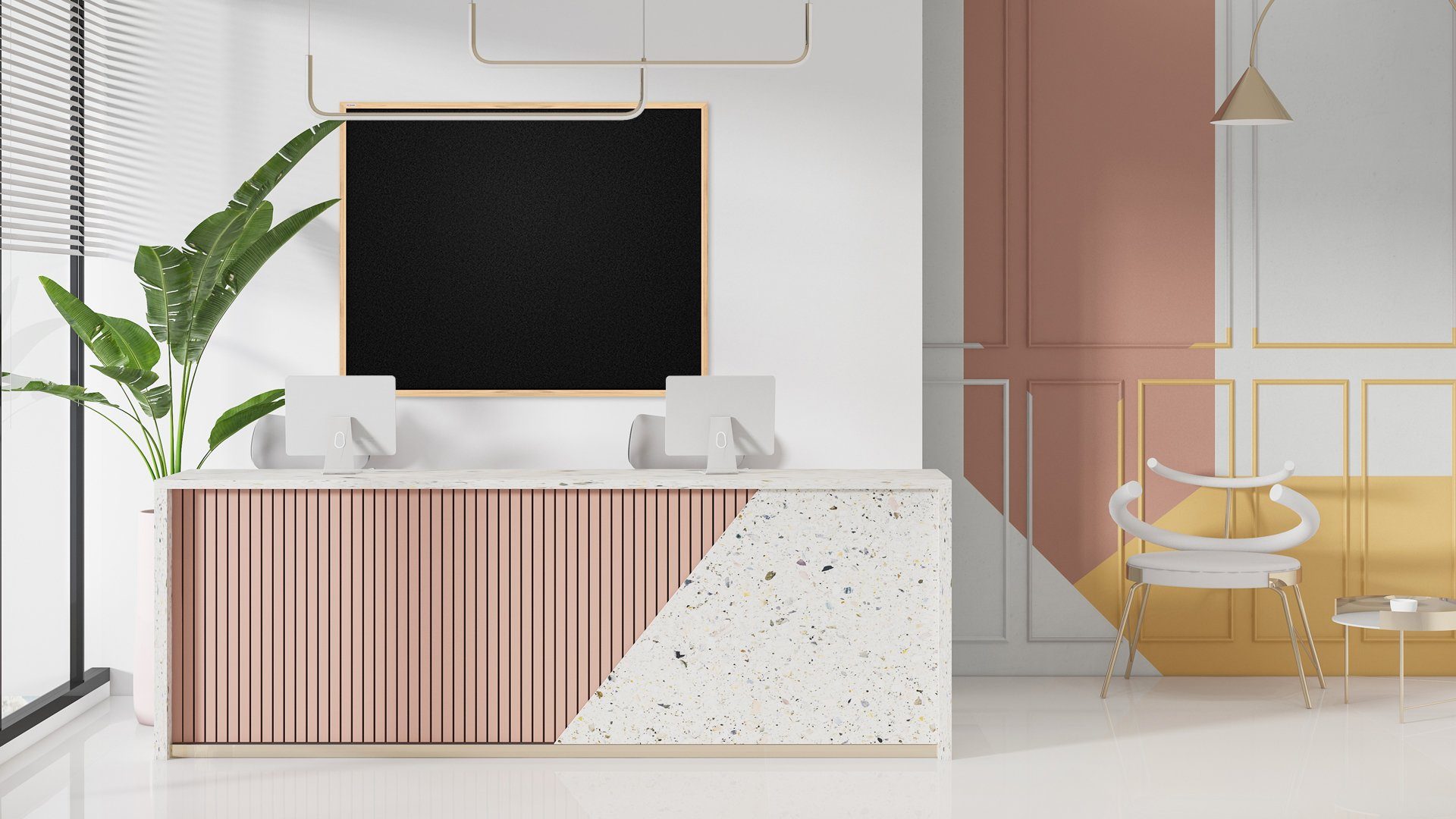 ALLboards Tafel ALLboards Korktafel Memoboard Pinnwand Wandtafel farbiger Rahmen