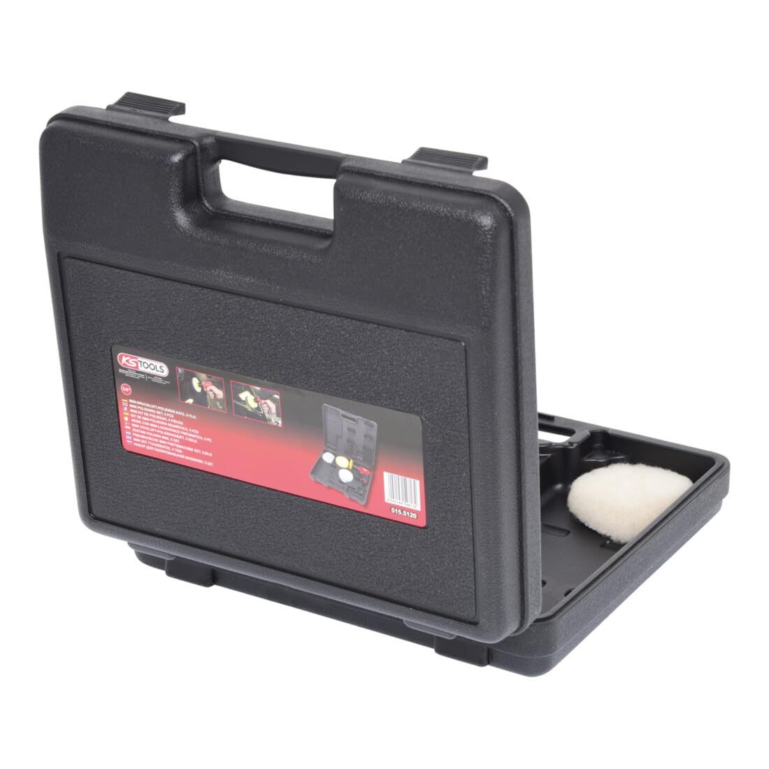 KS Tools Doppelschleifer KS Tools 1/4" Mini-Druckluft-Polierer-Satz 5-tlg.