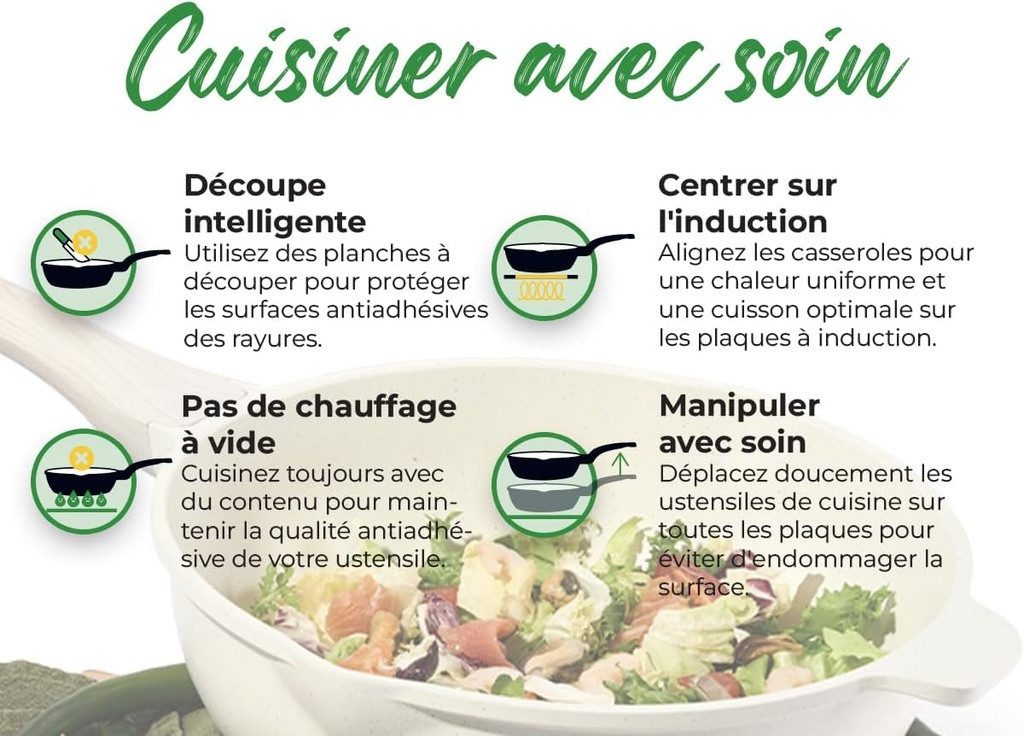 Just Perfecto Kochtopf Just Perfecto 21-teiliges Kochgeschirr-Set aus Granit - Beige