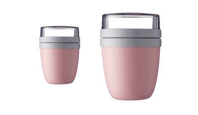 Mepal Lunchbox Mepal Lunchbox Duo Pack Lunchpot Ellipse Nordic Pink
