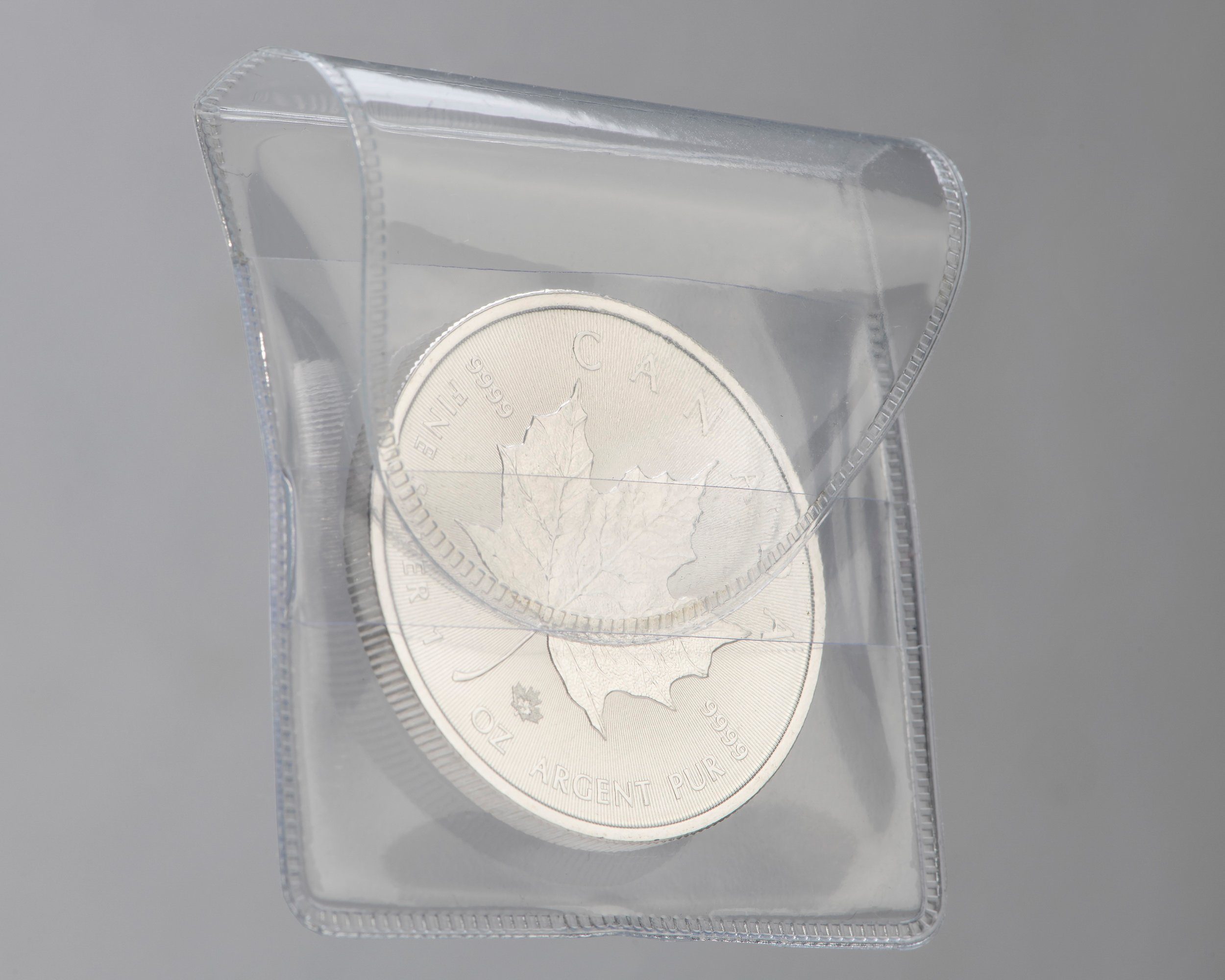 MC.Sammler Sammleretui MC.Sammler Münztaschen 50 x 50 mm für Münzen bis 46mm Durchmesser (50 St), 50 STK