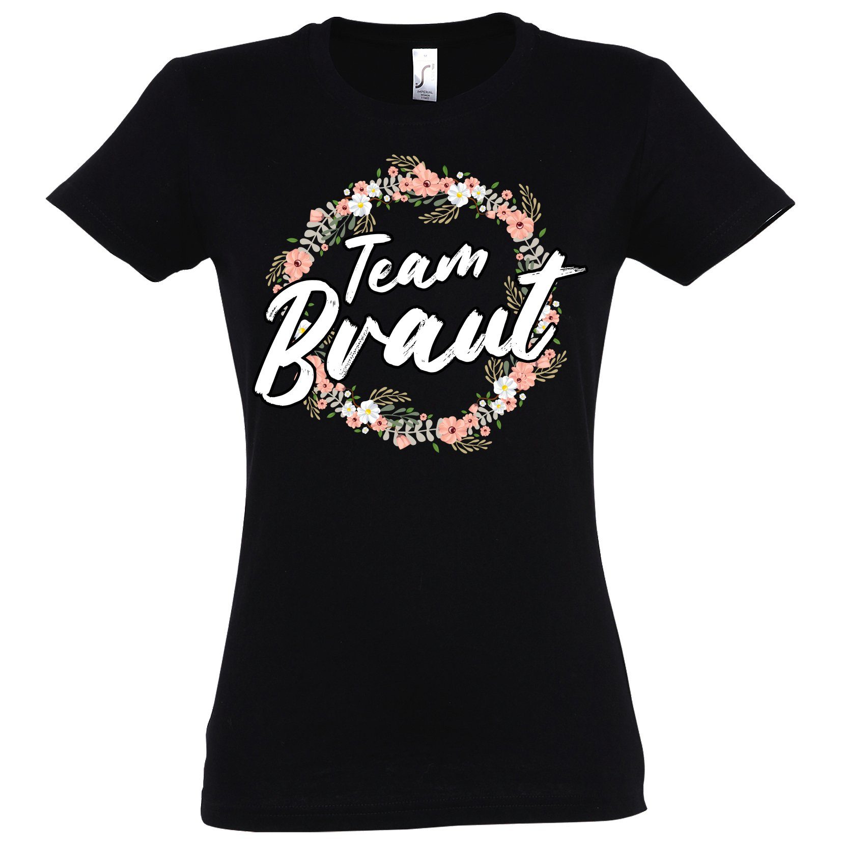Youth Designz T-Shirt Team Braut Damen Shirt mit lustigem Team Braut Frontaufdruck