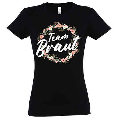Youth Designz T-Shirt Team Braut Damen Shirt mit lustigem Team Braut Frontaufdruck