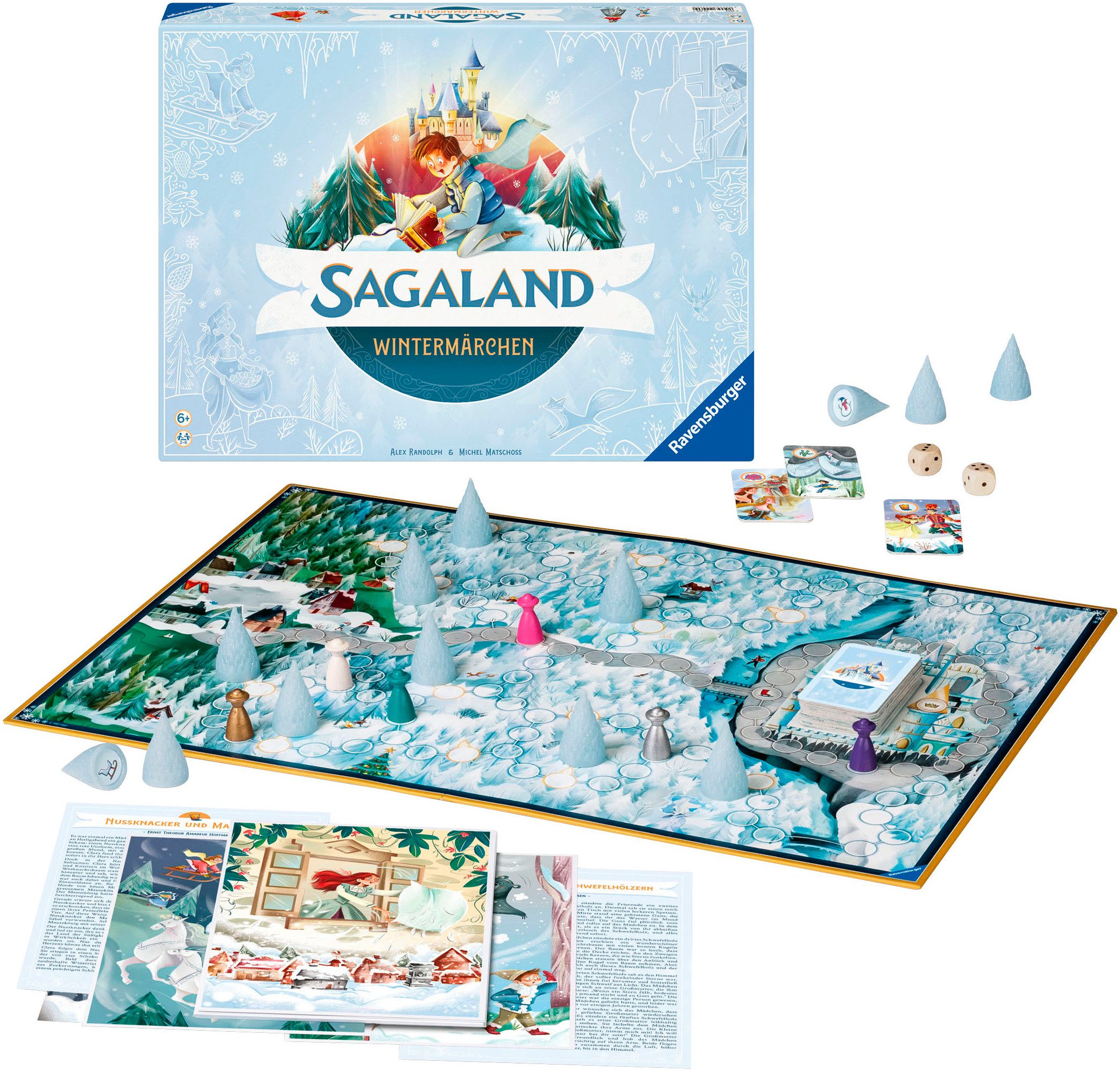 Ravensburger Spiel Sagaland Wintermärchen, Made in Europe