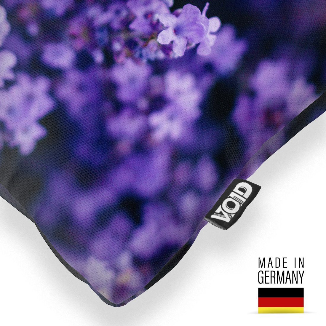 VOID Kissenbezug, (1 Stück), Lavendel Blüte Blume Lila Garten Lavendel Blüte Blume Lila Garten Lav