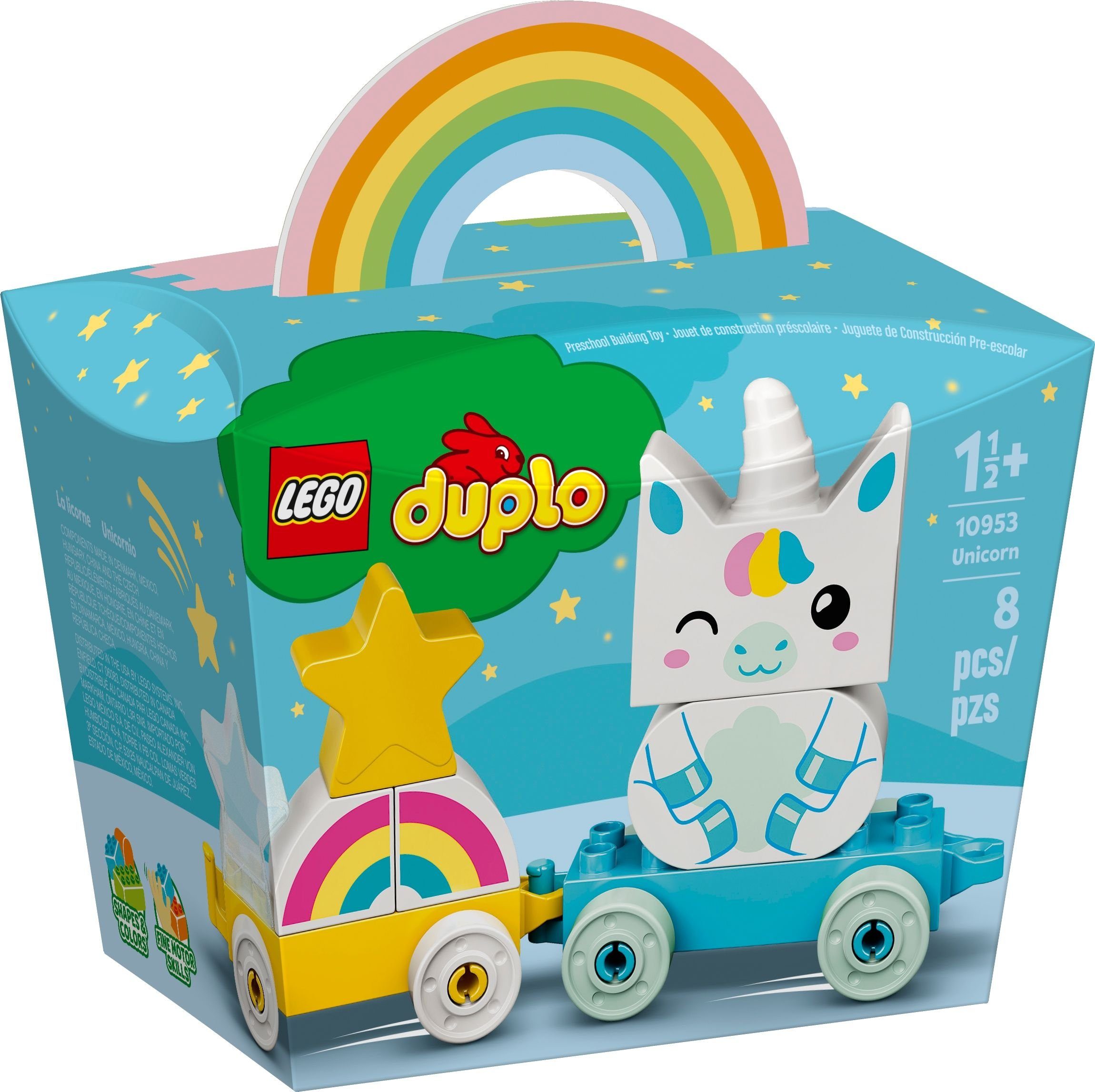 LEGO® LEGO® Duplo 10953 Einhorn Konstruktionsspielsteine, (8 St) günstig online kaufen