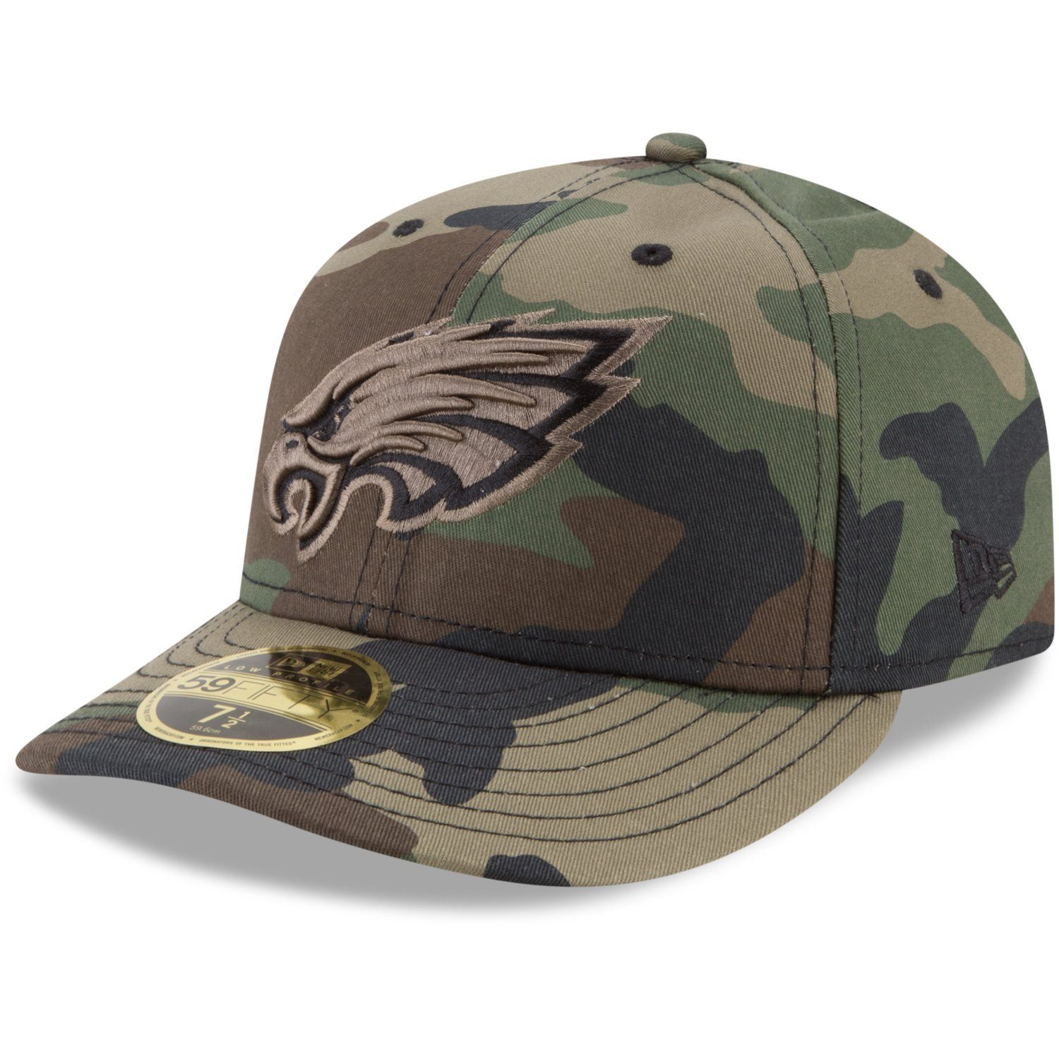 Low Teams New Philadelphia Era Eagles Profile 59Fifty woodland NFL Fitted Cap
