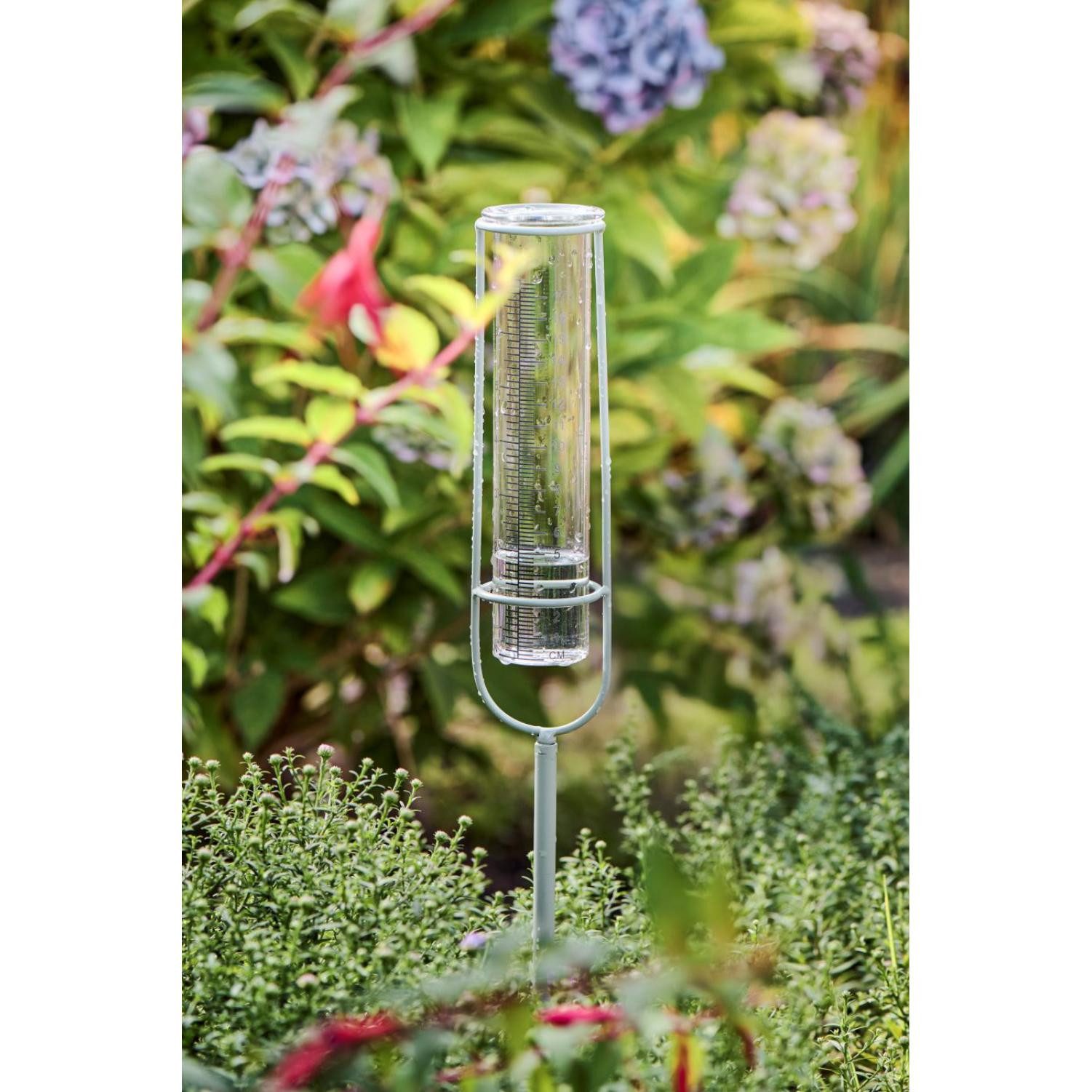 Ib Laursen Ib Laursen Regenmesser mit Erdspieß (73cm) Wetterstation – Bild 2 von 2