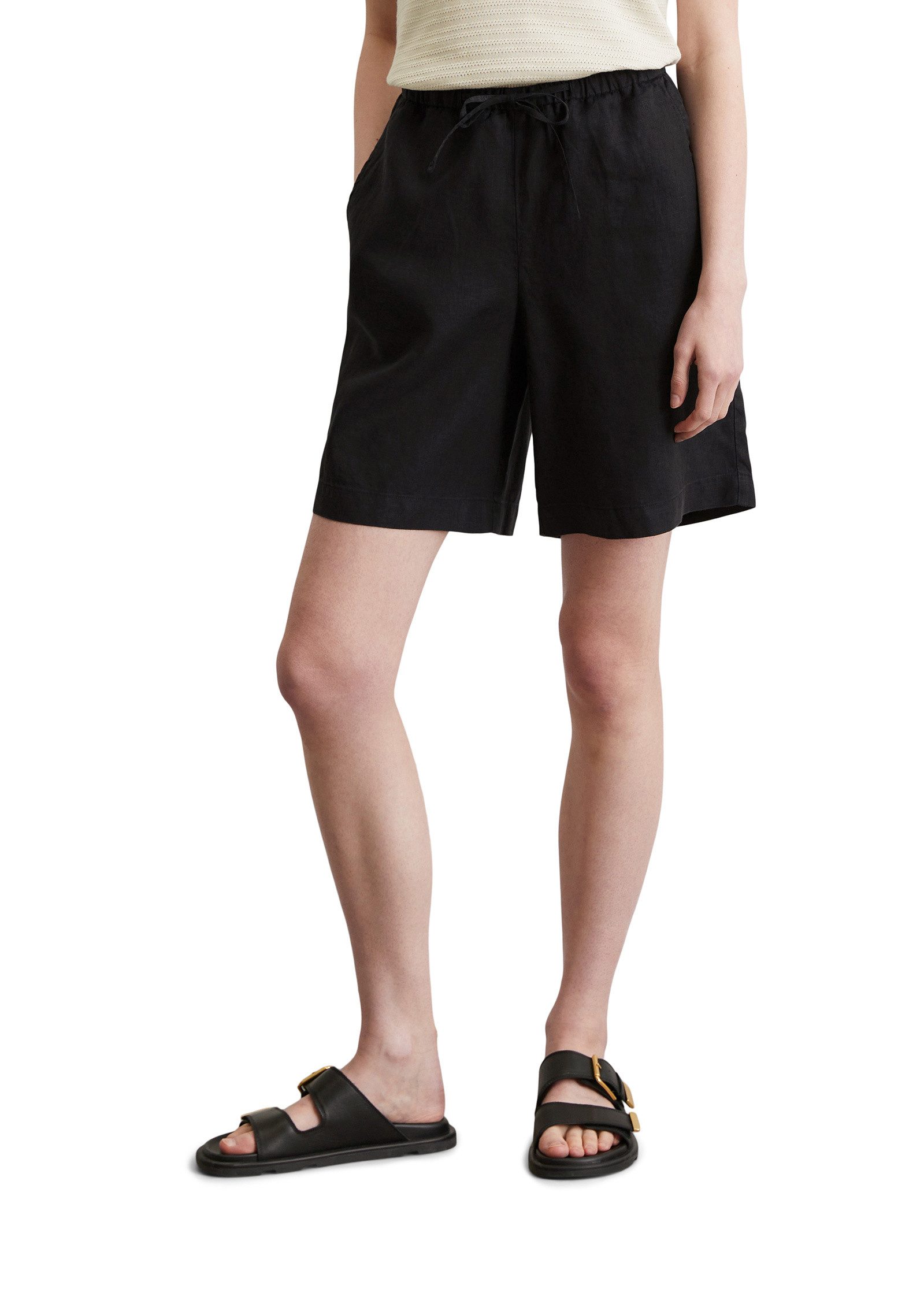 Marc O'Polo Shorts mit teilelastischem Bund günstig online kaufen