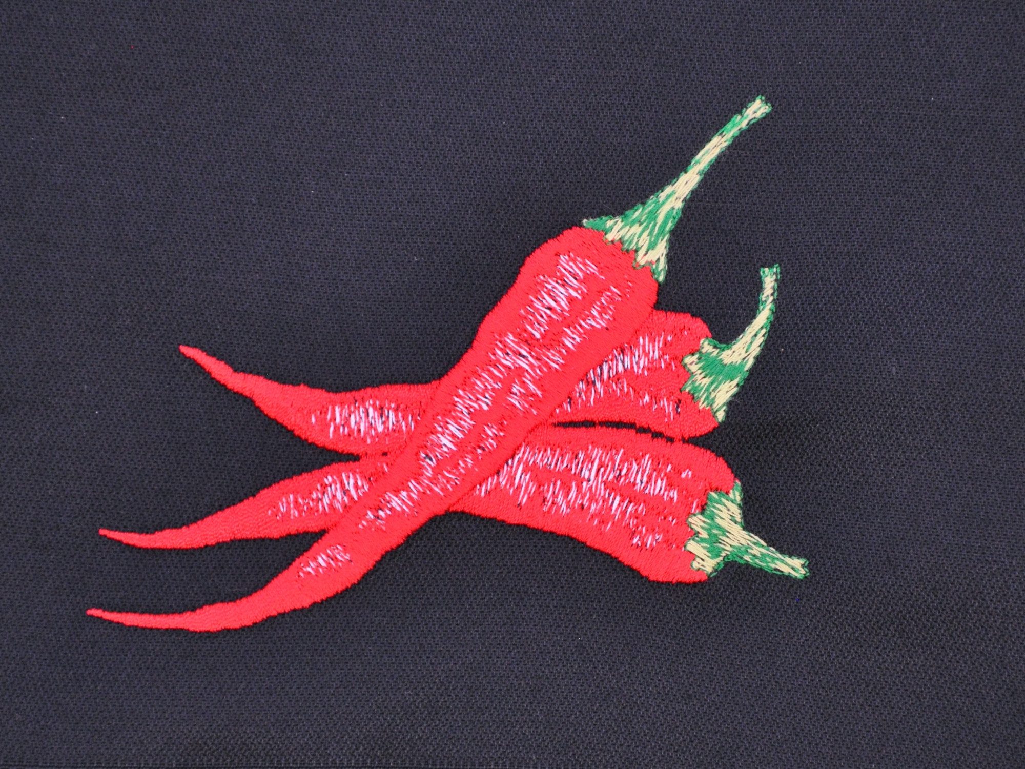 Vista Portuguese Geschirrtuch Chili mit exklusiver Stickerei, 100 % Baumwol günstig online kaufen