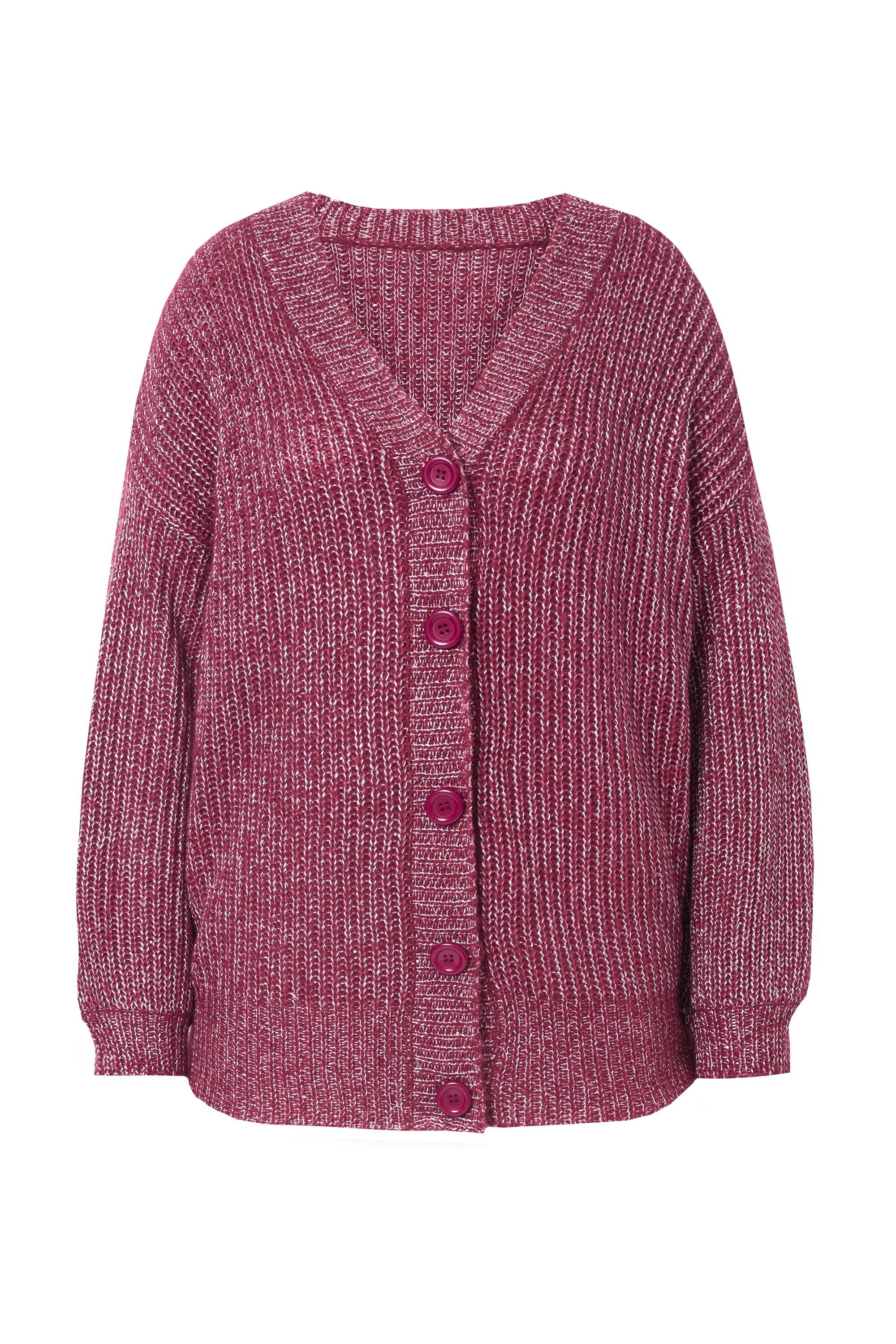 MIAMODA Strickjacke Strickjacke mit Glitzergarn Loose günstig online kaufen
