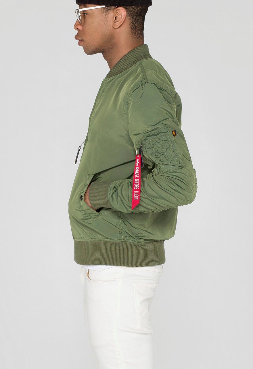 Alpha Industries Bomberjacke MA-1 TT Kunstfaser, slim fit