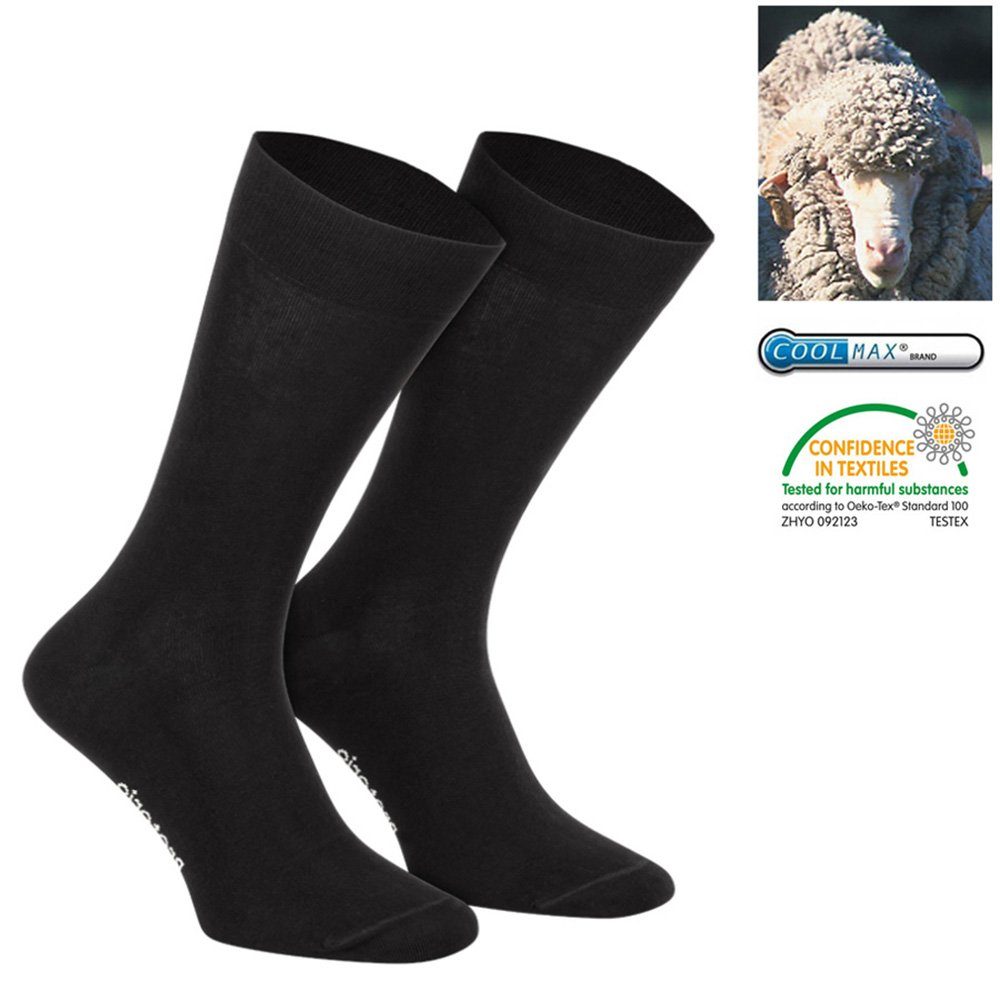 NORDONA Laufsocken Nordhorn - dicke Merino Allround Outdoorsocken (1-Paar)