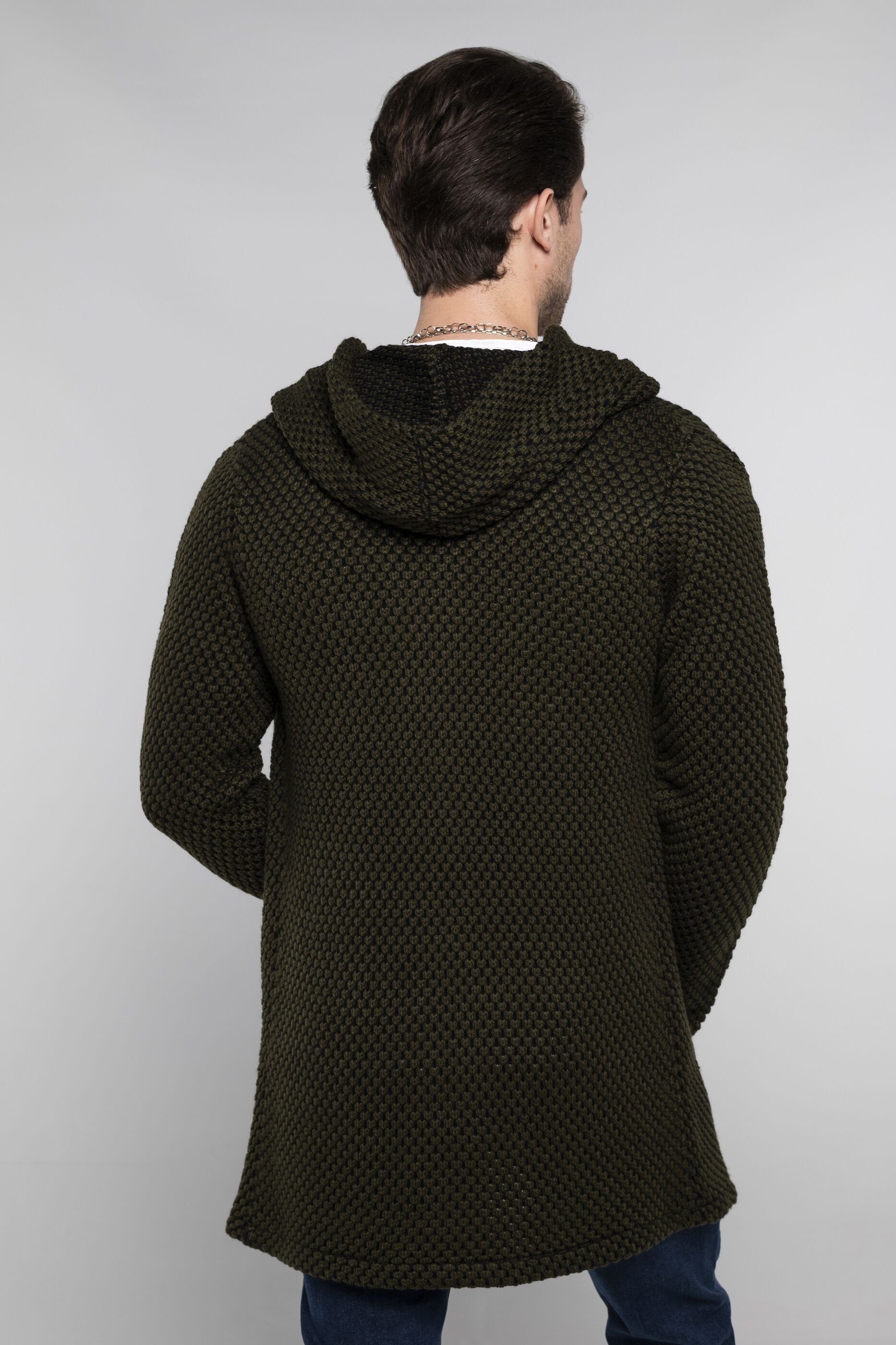 CARISMA Strickjacke mit Kapuze günstig online kaufen