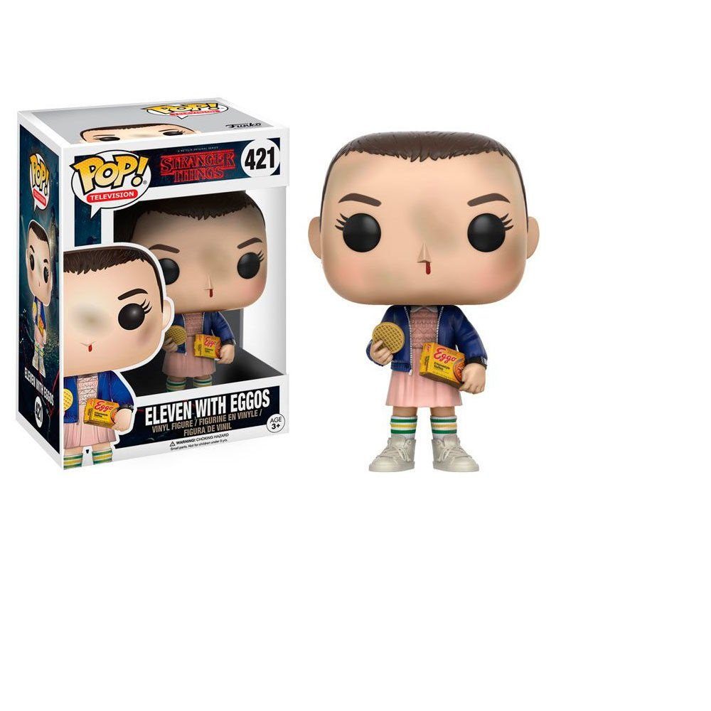 Stranger things Actionfigur POP - Stranger Things - Eleven with Eggos