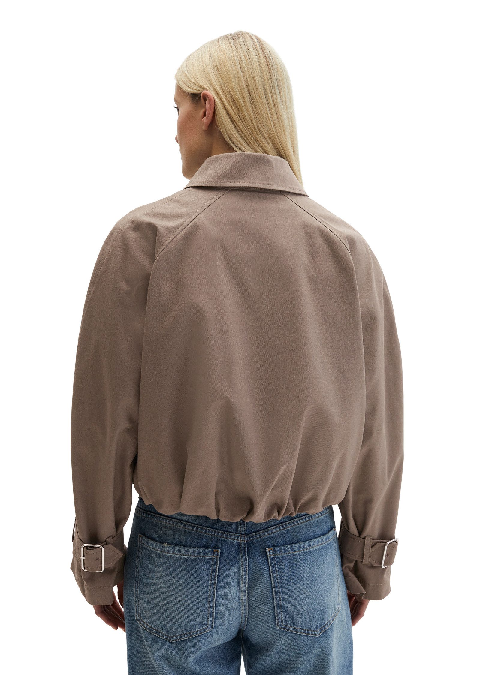 Marc O'Polo Outdoorjacke aus Organic Cotton-Lyocell-Mix