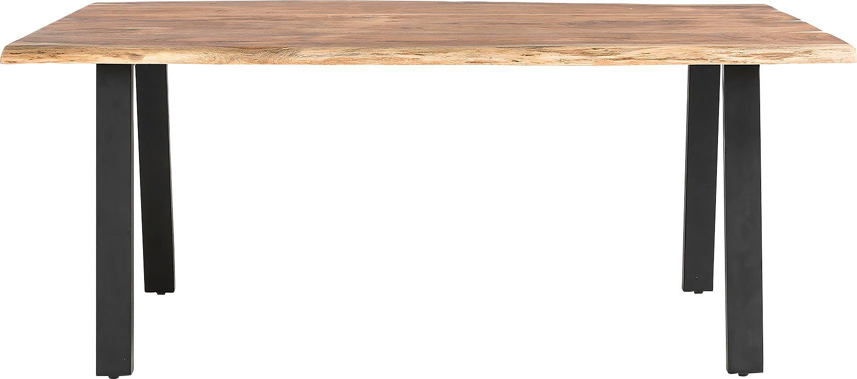 SalesFever Esstisch Designer-Tisch für stilvolle Mahlzeiten, Edles Massivholz, geölt und doppelt gewachst