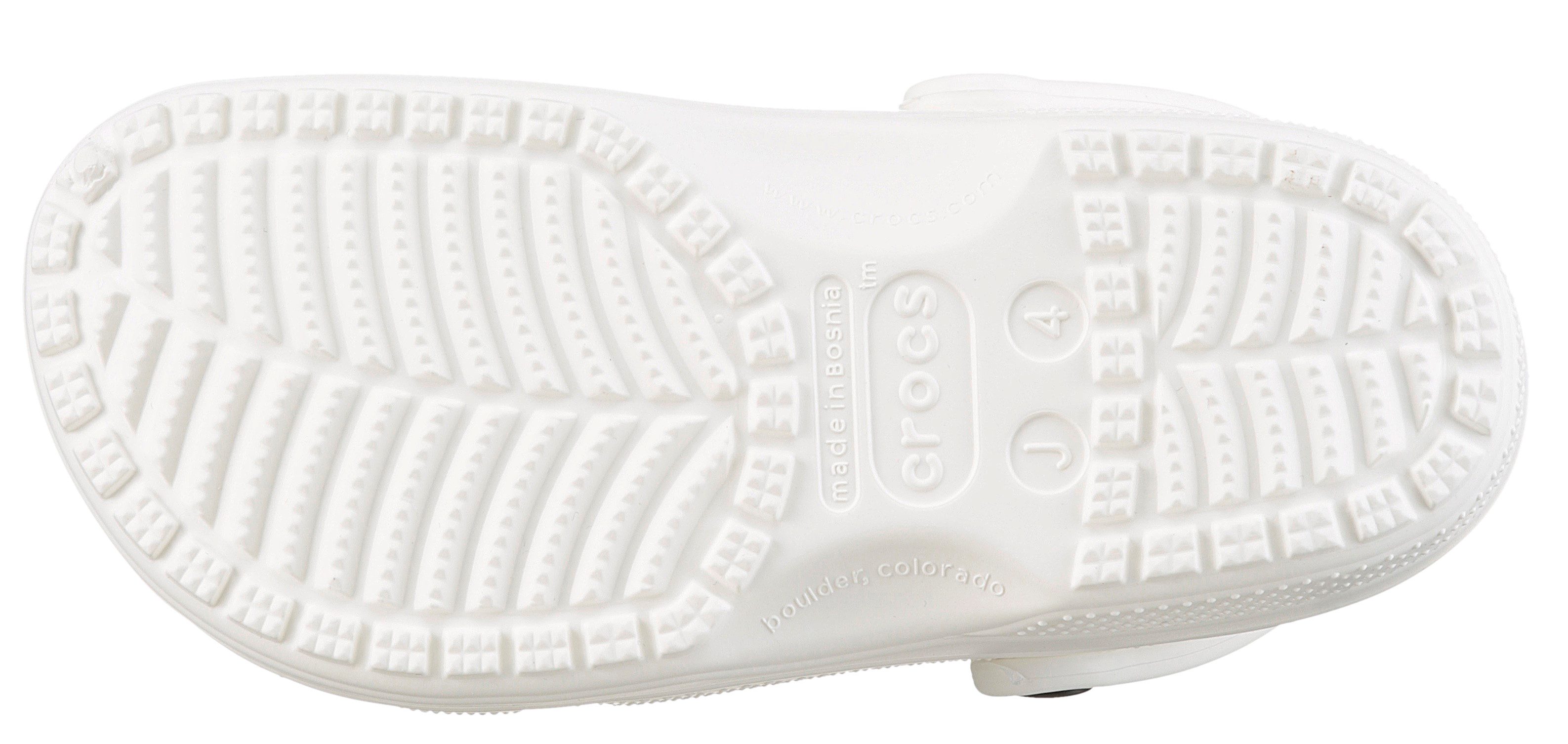 Crocs Classic K Clog Sommerschuh, Hausschuh, Badeschuh mit schwenkbarem Fersenriemchen