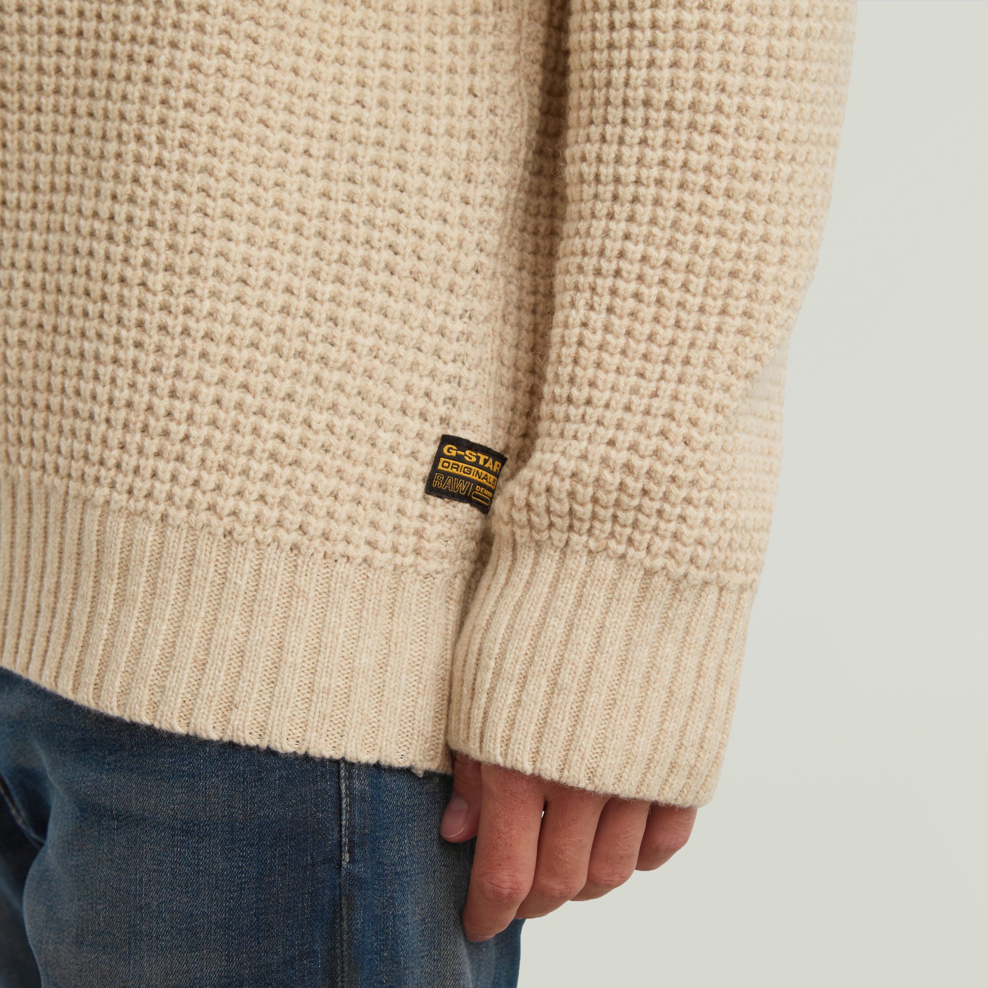 G-STAR Strickpullover Chunky Knit im Regula Fit mit Rundhals