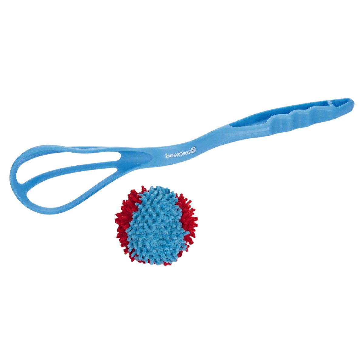 Beeztees Outdoor-Spielzeug Hundespielzeug Schleuder + Splashball blau