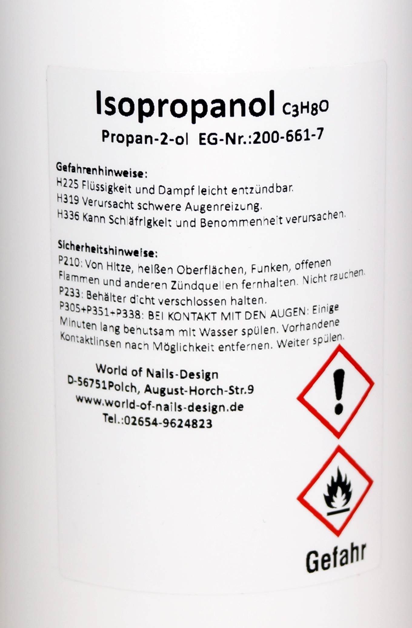 World of Nails-Design Nagellackentferner Cleaner Für Gelnägel Nagelreiniger Nail Cleaner