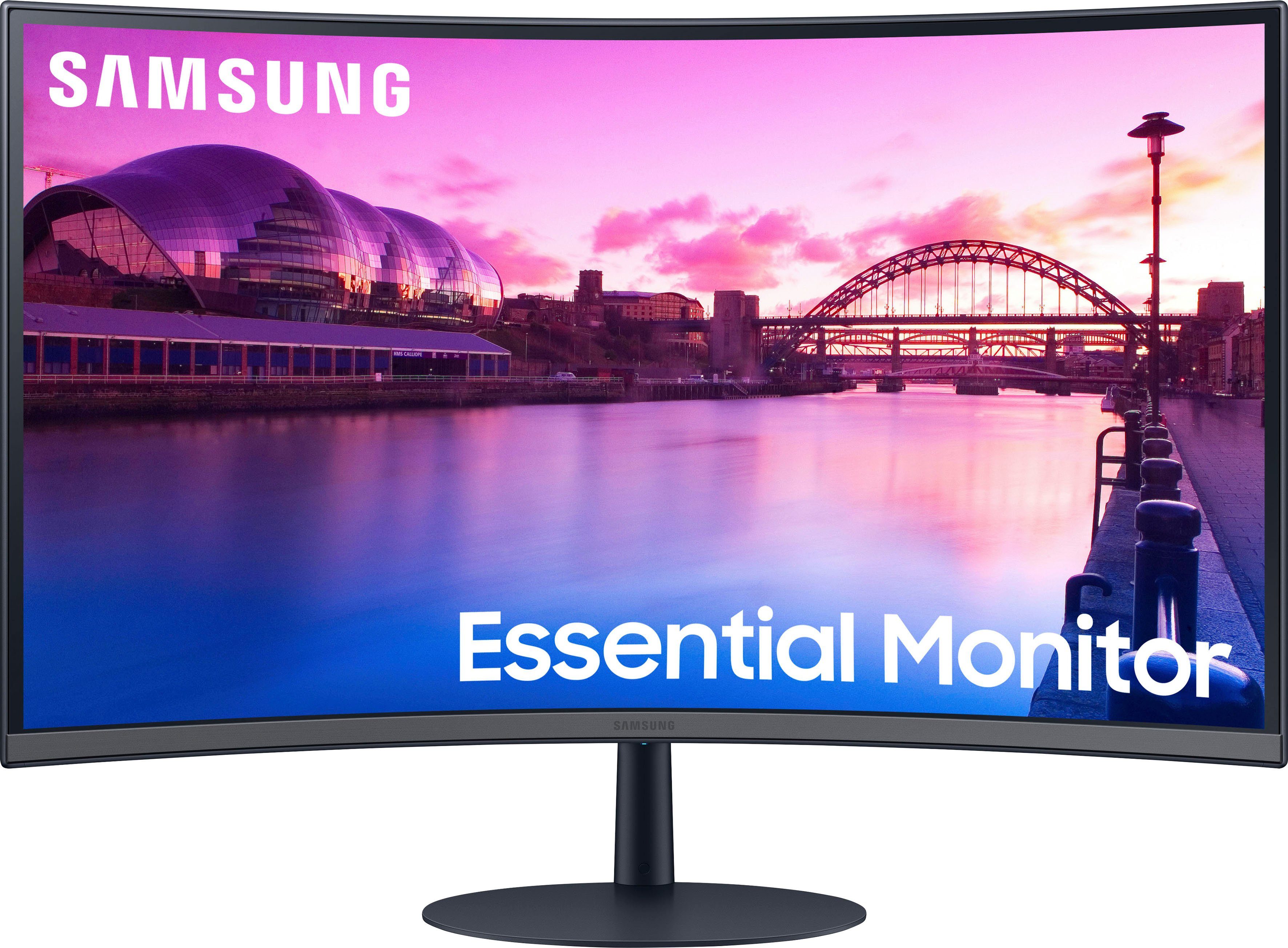 Samsung S27C390EAU Curved-LED-Monitor (68,6 cm/27 ", 1920 x 1080 px, Full HD, 4 ms Reaktionszeit, 75 Hz, VA LED)