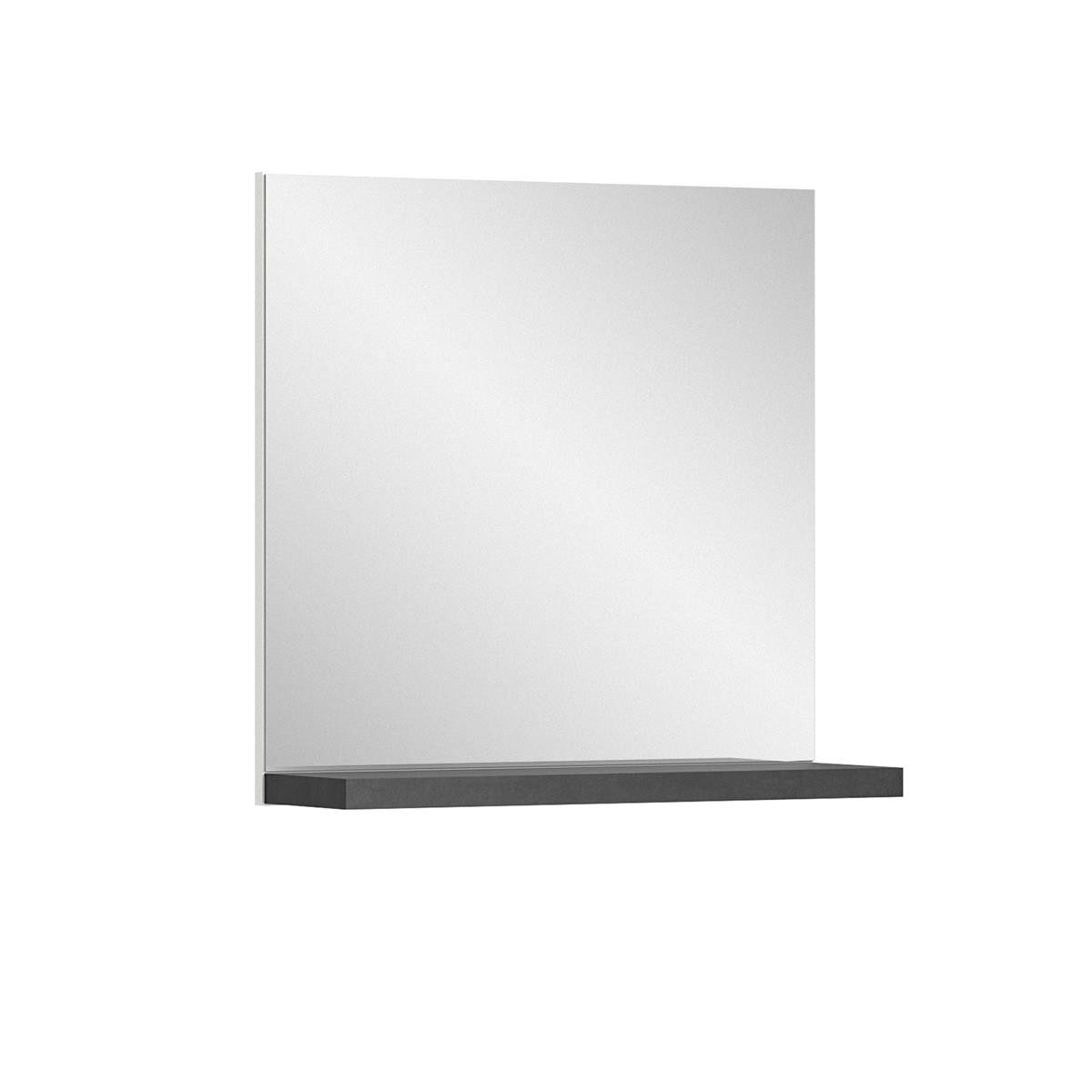 möbelvita Wandspiegel StepUp Wandspiegel B/H/T 60x59x18 in weiß