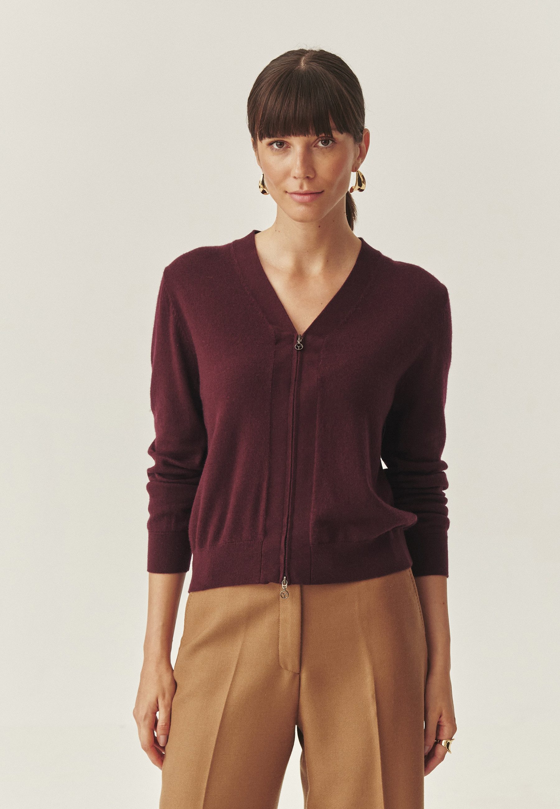 TATUUM Strickpullover LÄSSIGER WOLLCARDIGAN - PILAR