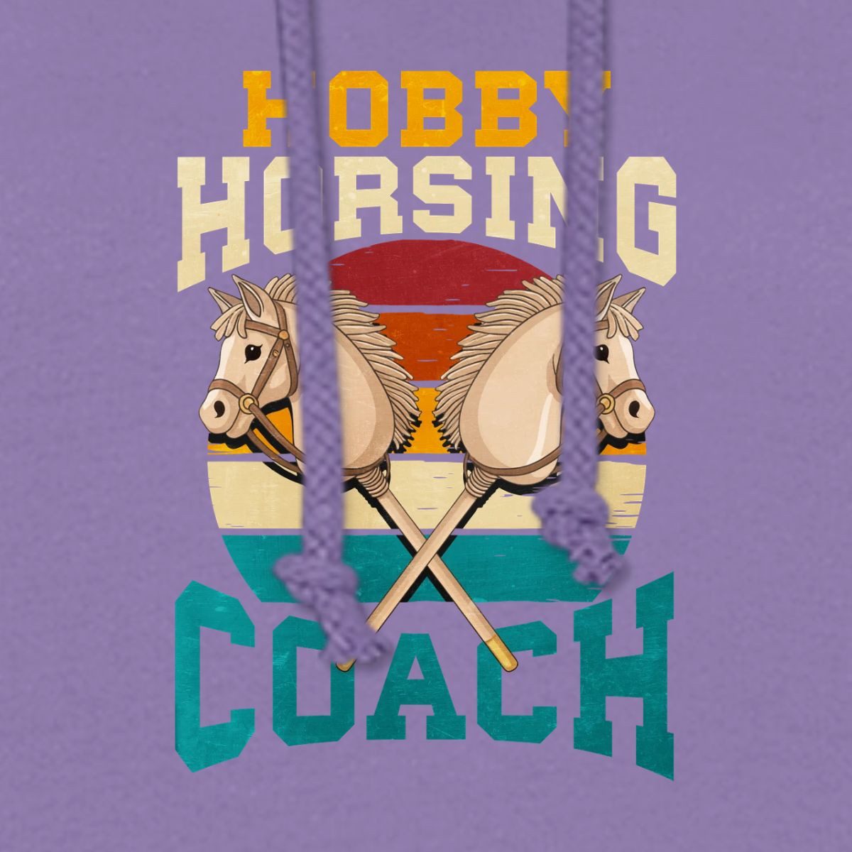 Spreadshirt Hoodie Hobby Horsing Coach Steckenpferd Trainer Damen Hoodie (1-tlg)
