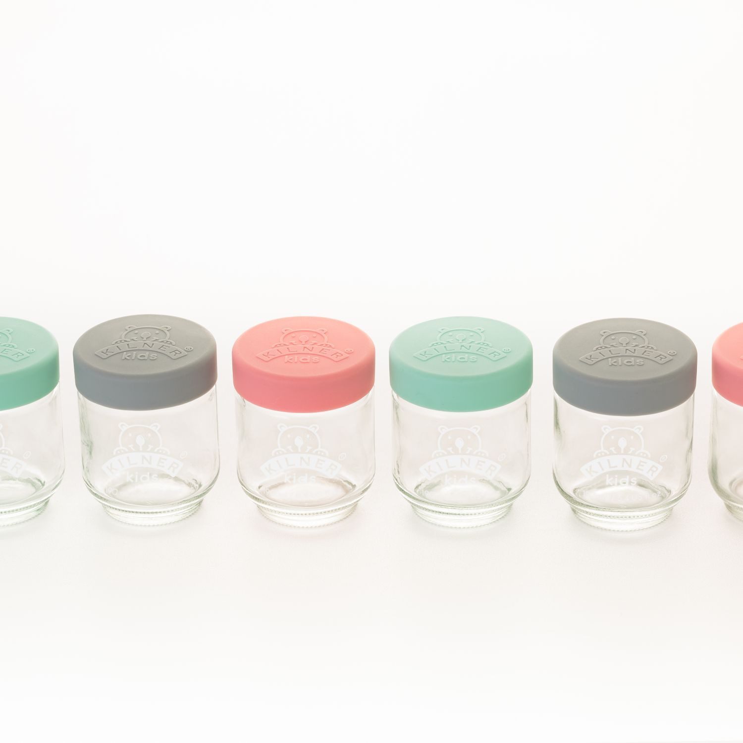 KILNER Aufbewahrungsdose Babygläser 190 ml 6er Set (Set, 6 St)