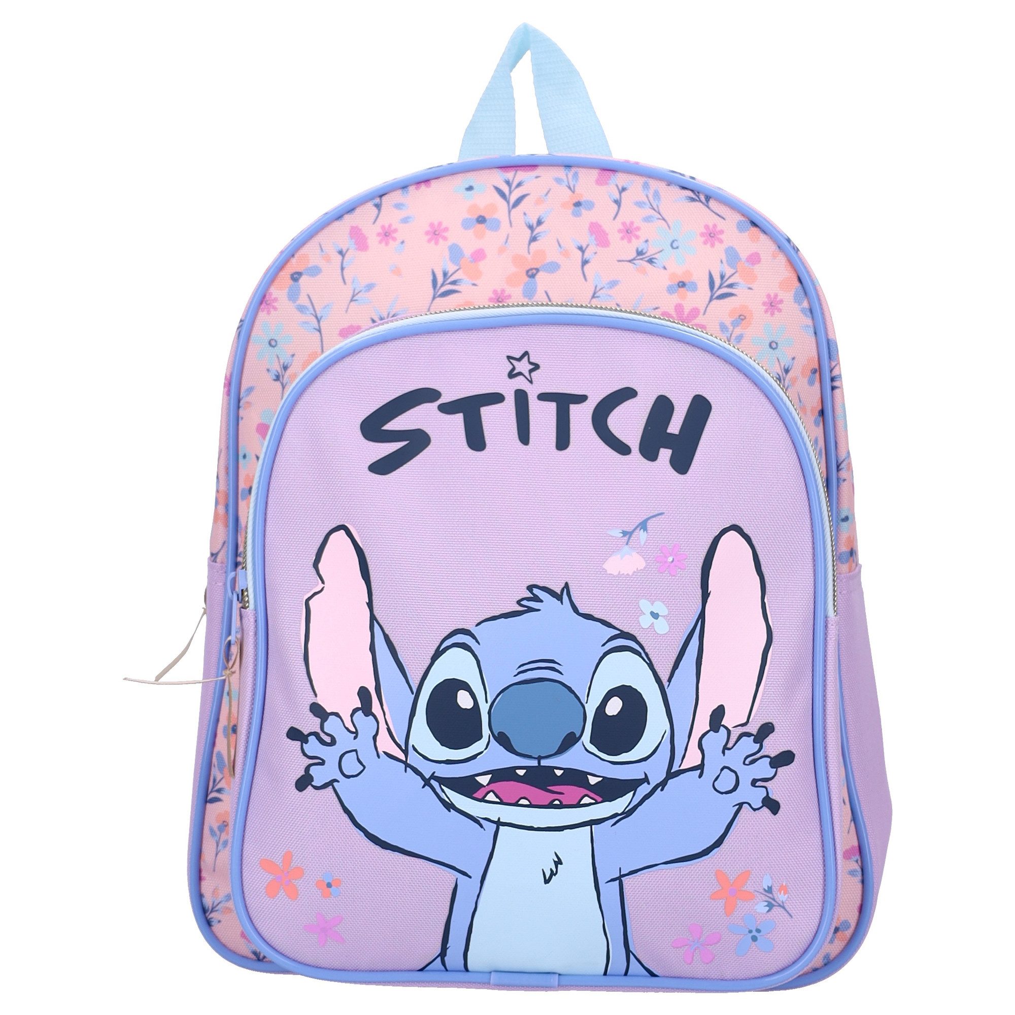 Disney Kinderrucksack Stitch Kinder Rucksack Spring Smiles für Schule und Freizeit