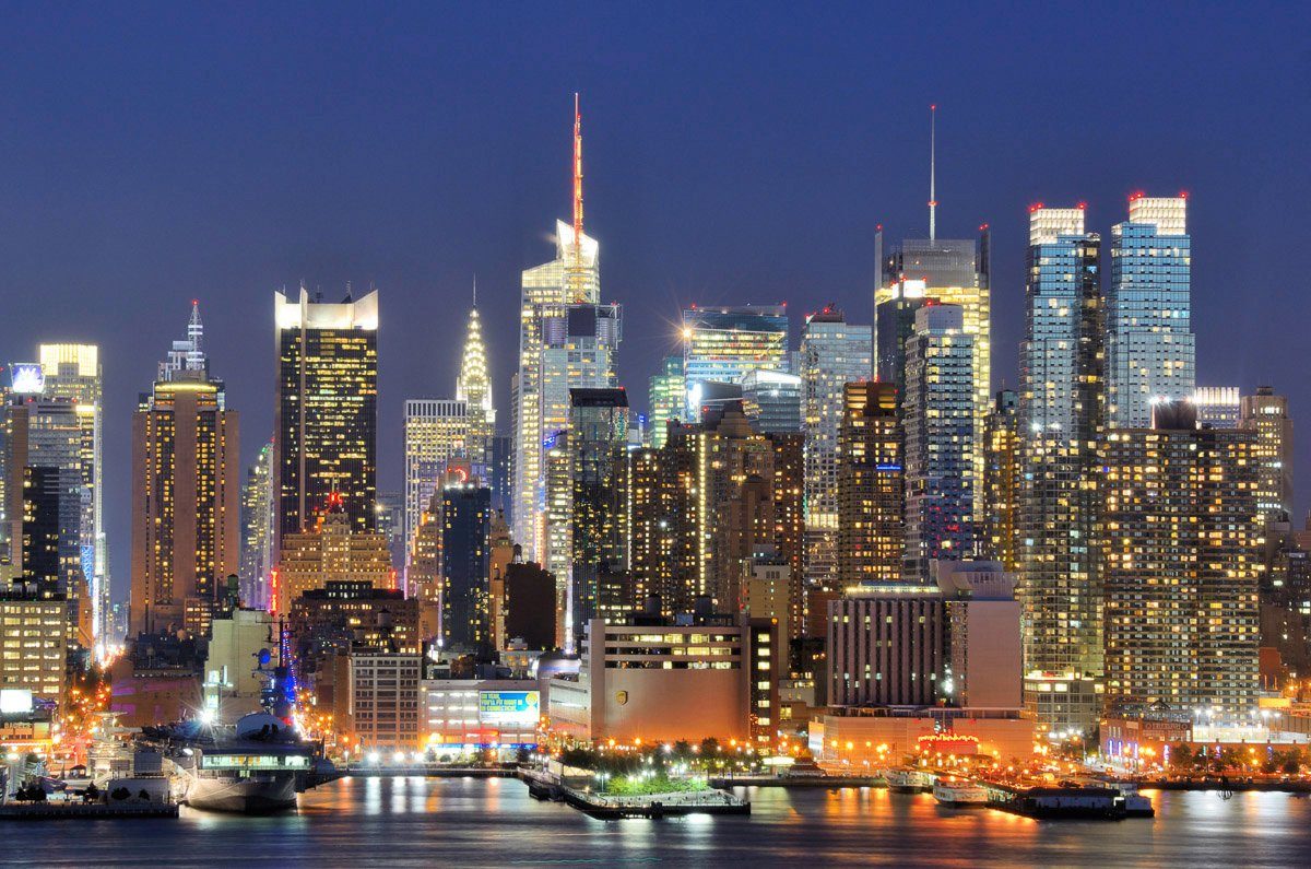 Papermoon Fototapete Manhattan Skyline | Fototapeten