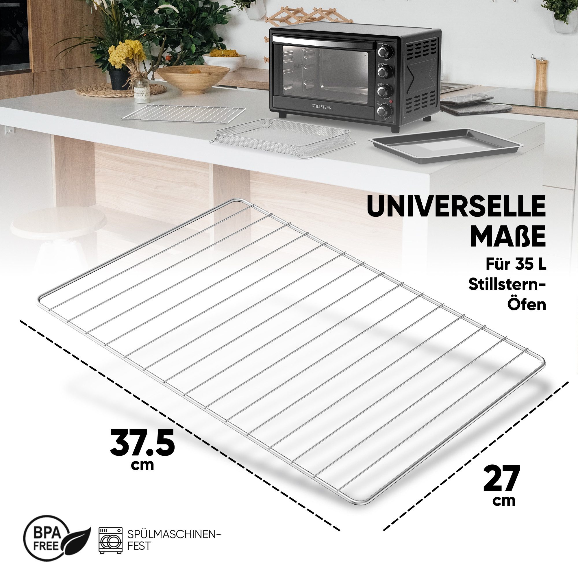 Stillstern Grillrost für Stillstern 45L Minibackofen