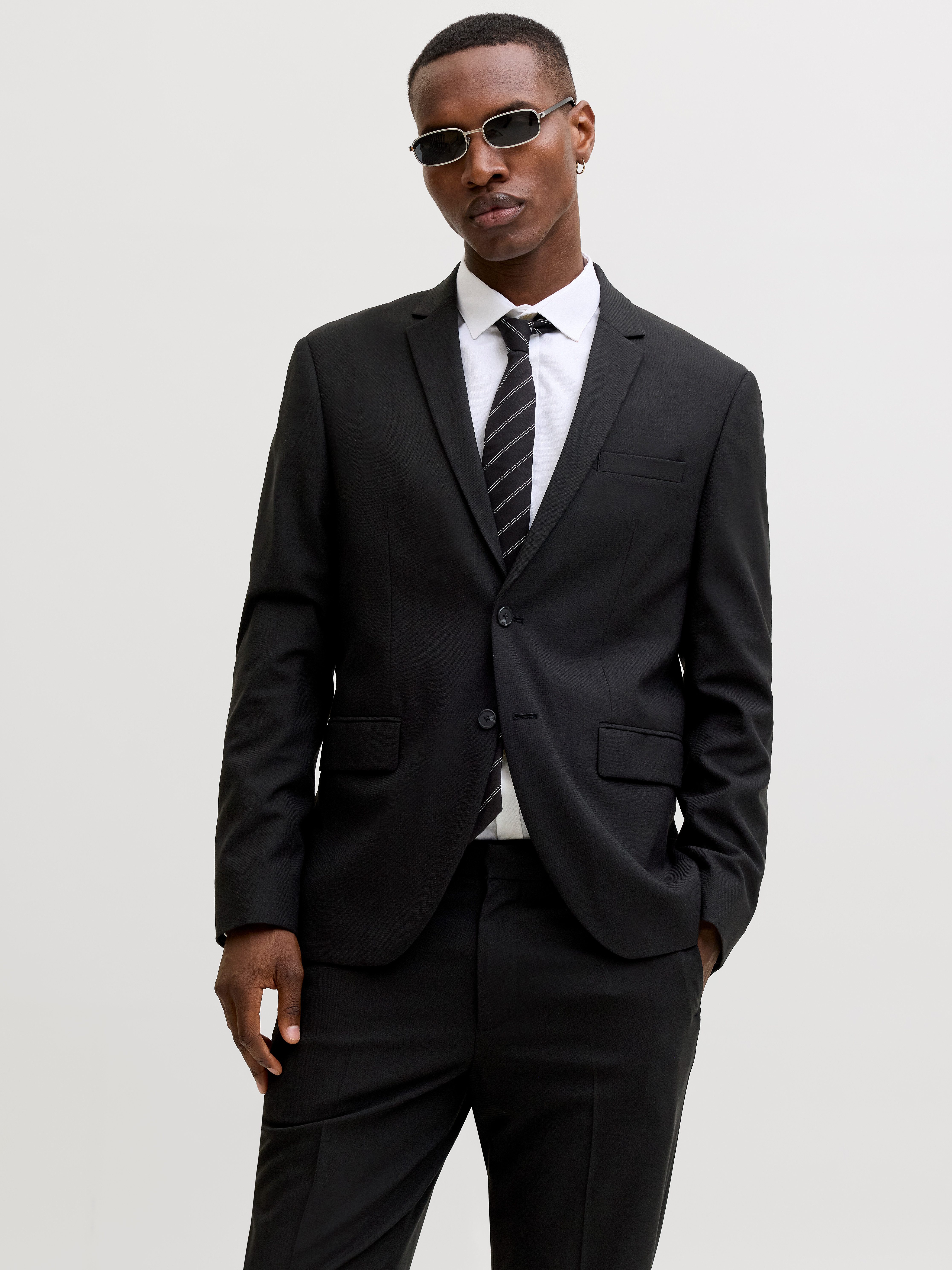 Jack & Jones Sakko JPRBLAMARTIN BLAZER CO01 Materialmix, slim fit