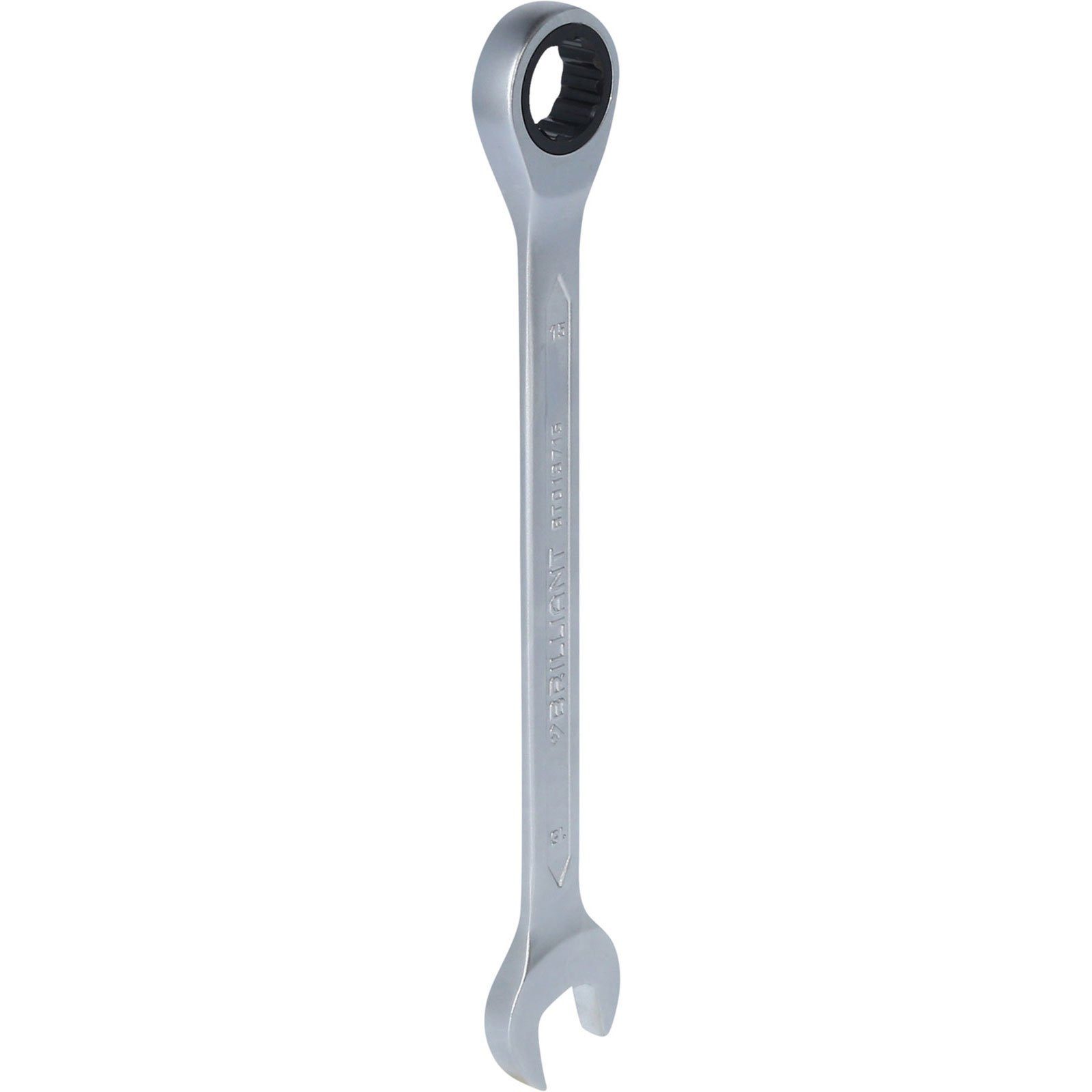 Brilliant Tools Maulschlüssel BRILLIANT TOOLS Ratschenringschlüssel 15 mm - BT013715
