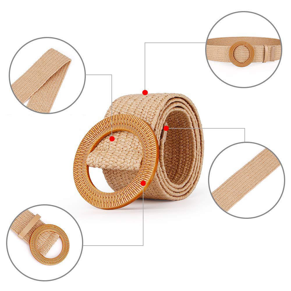 Coonoor Flechtgürtel Rattan-Flechtgürtel für Damen, breiter günstig online kaufen