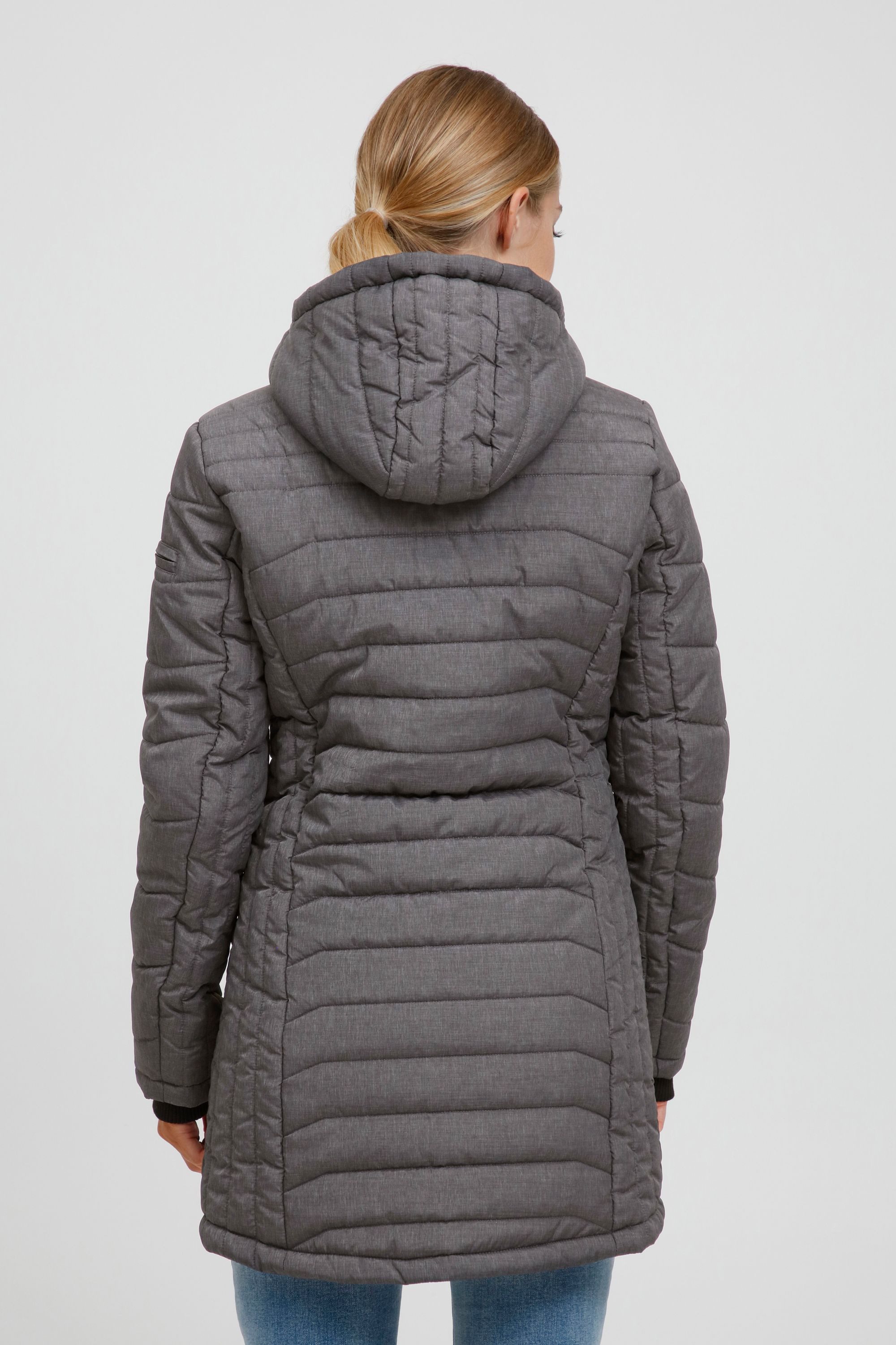 OXMO Parka OXNelly Warmer Steppmantel mit hochabschließendem Kragen