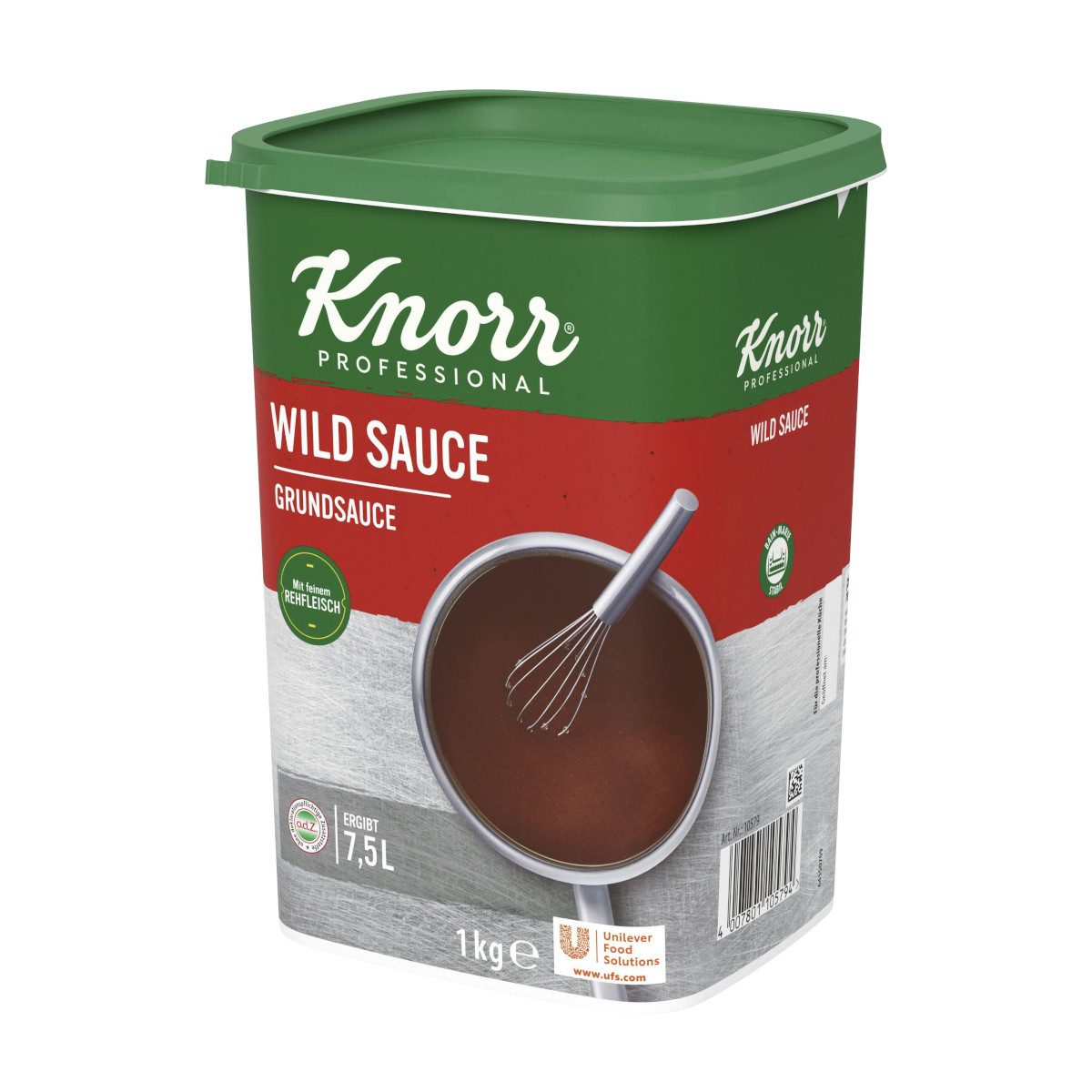 Knorr Saucen, Knorr Wild Sauce ergibt 6.5 Liter Großpackung für Gastro 1000g