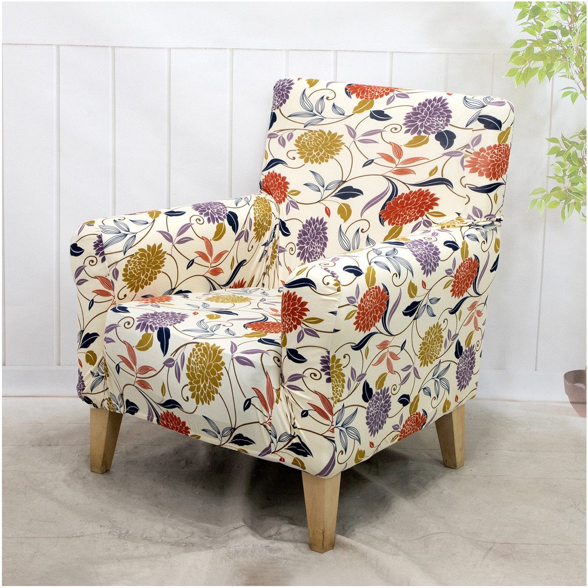 Qelus Sesselhusse Stretch Sofa Überzug Sesselbezug günstig online kaufen