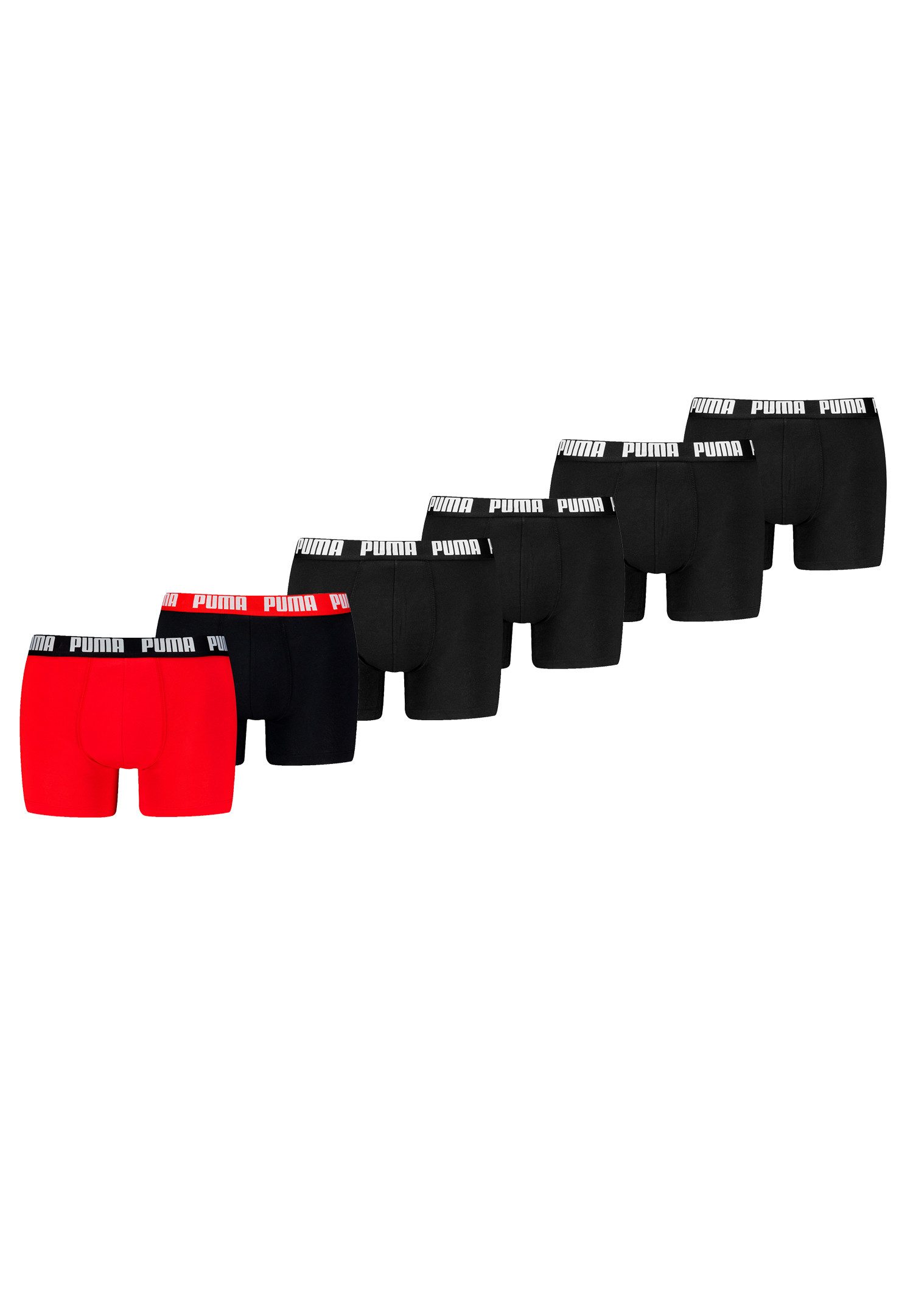 PUMA Boxershorts PUMA MEN EVERYDAY BASIC BOXERS 6P (Spar-Pack, 6-St., 6er-Pack)