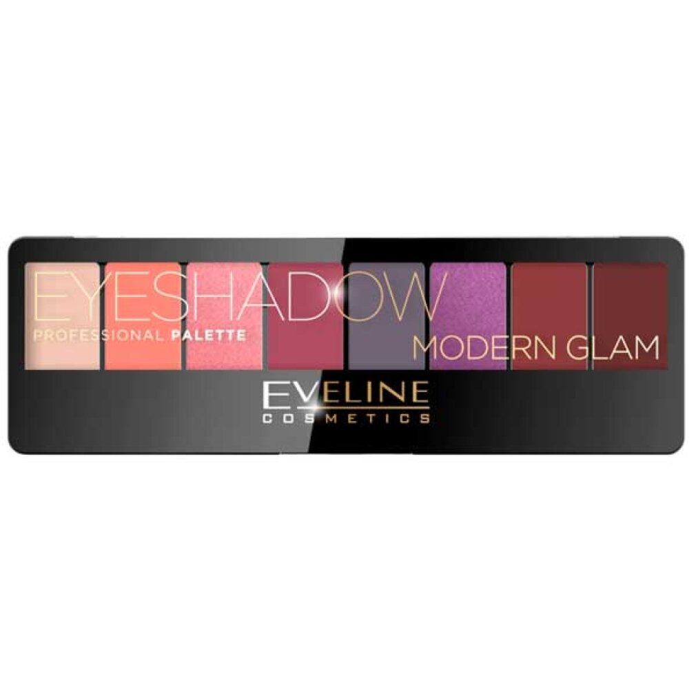 Eveline Cosmetics Lidschatten Lidschatten Professionelle Lidschatten-Palette 03 Modern Glam