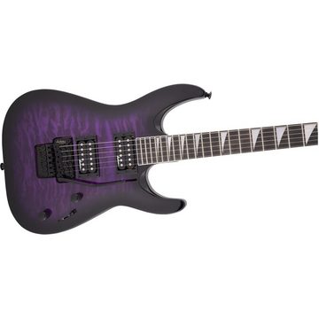 Jackson E-Gitarre, JS32Q Dinky DKA Transparent Purple Burst - E-Gitarre