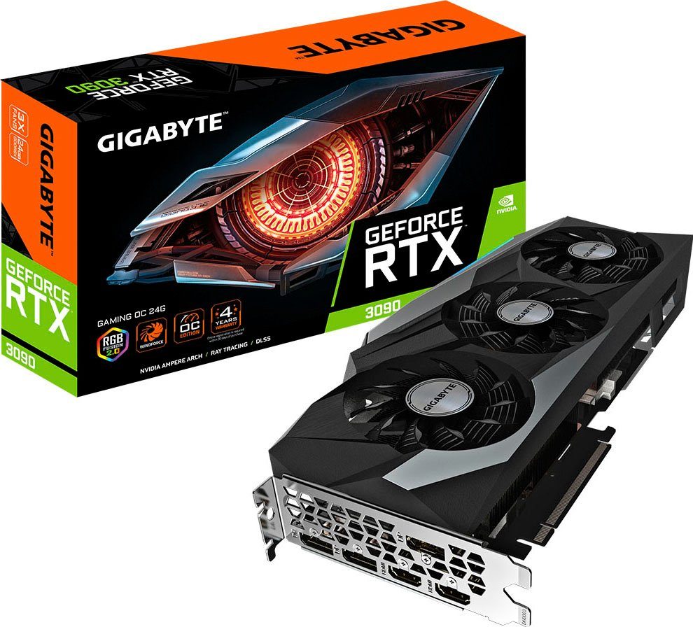 Gigabyte GeForce RTX™ 3090 GAMING OC Grafikkarte (24 GB, GDDR6X)