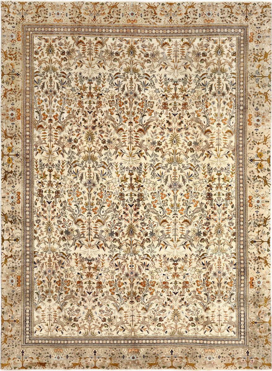 Carpet Avenue Teppich Tabriz Tabatabai Patina 373x273, Rechteck, Höhe: 7 mm